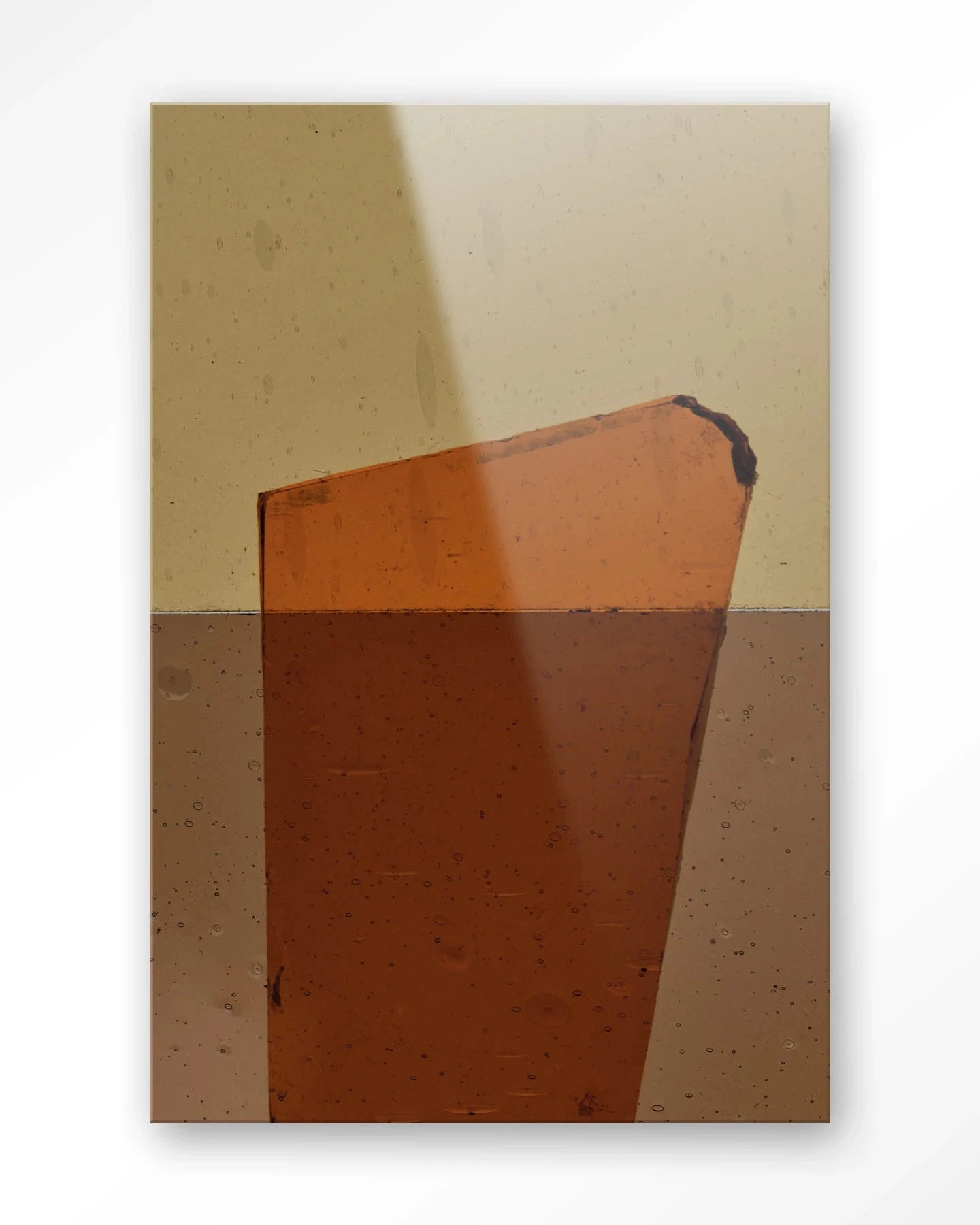 Geen soort van oranje - Moderne Wanddecoratie | Artprint, Glass Art & Wandkleed by Urban Cotton