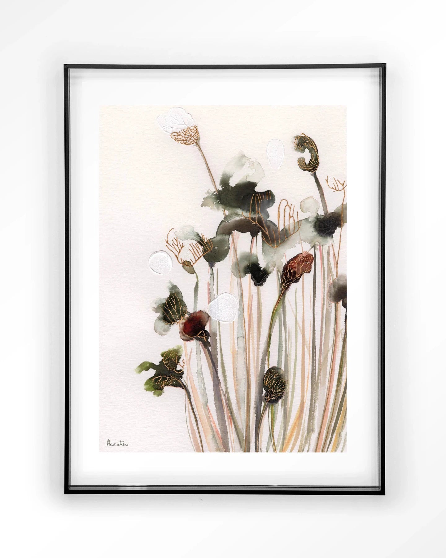 Pastel Flowers 2 - Moderne Wanddecoratie | Artprint, Glass Art & Wandkleed by Urban Cotton