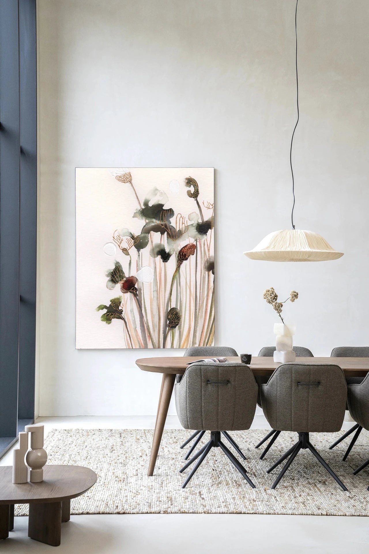 Pastel Flowers 2 - Moderne Wanddecoratie | Artprint, Glass Art & Wandkleed by Urban Cotton