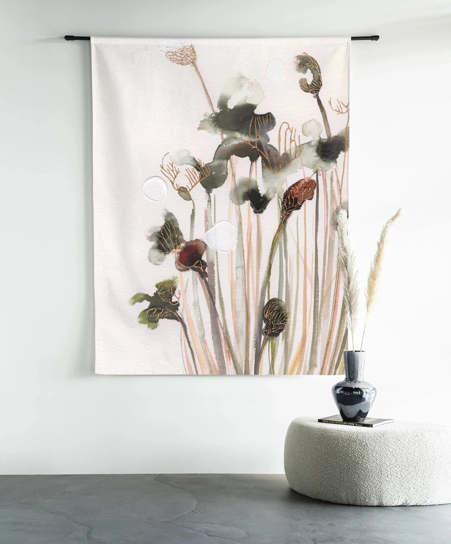 Pastel Flowers 2 - Moderne Wanddecoratie | Artprint, Glass Art & Wandkleed by Urban Cotton