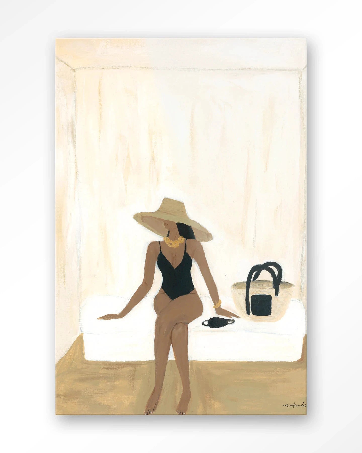Luxuriate regardless - Moderne Wanddecoratie | Artprint, Glass Art & Wandkleed by Urban Cotton