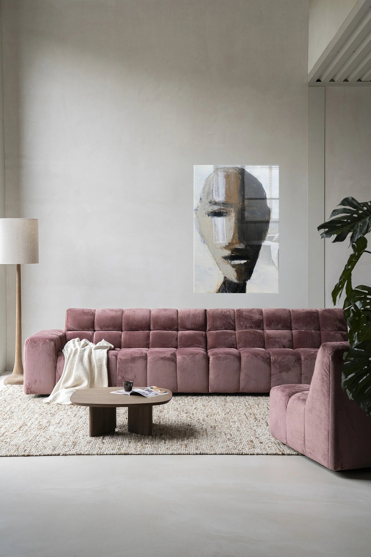 Head 2 - Moderne Wanddecoratie | Artprint, Glass Art & Wandkleed by Urban Cotton