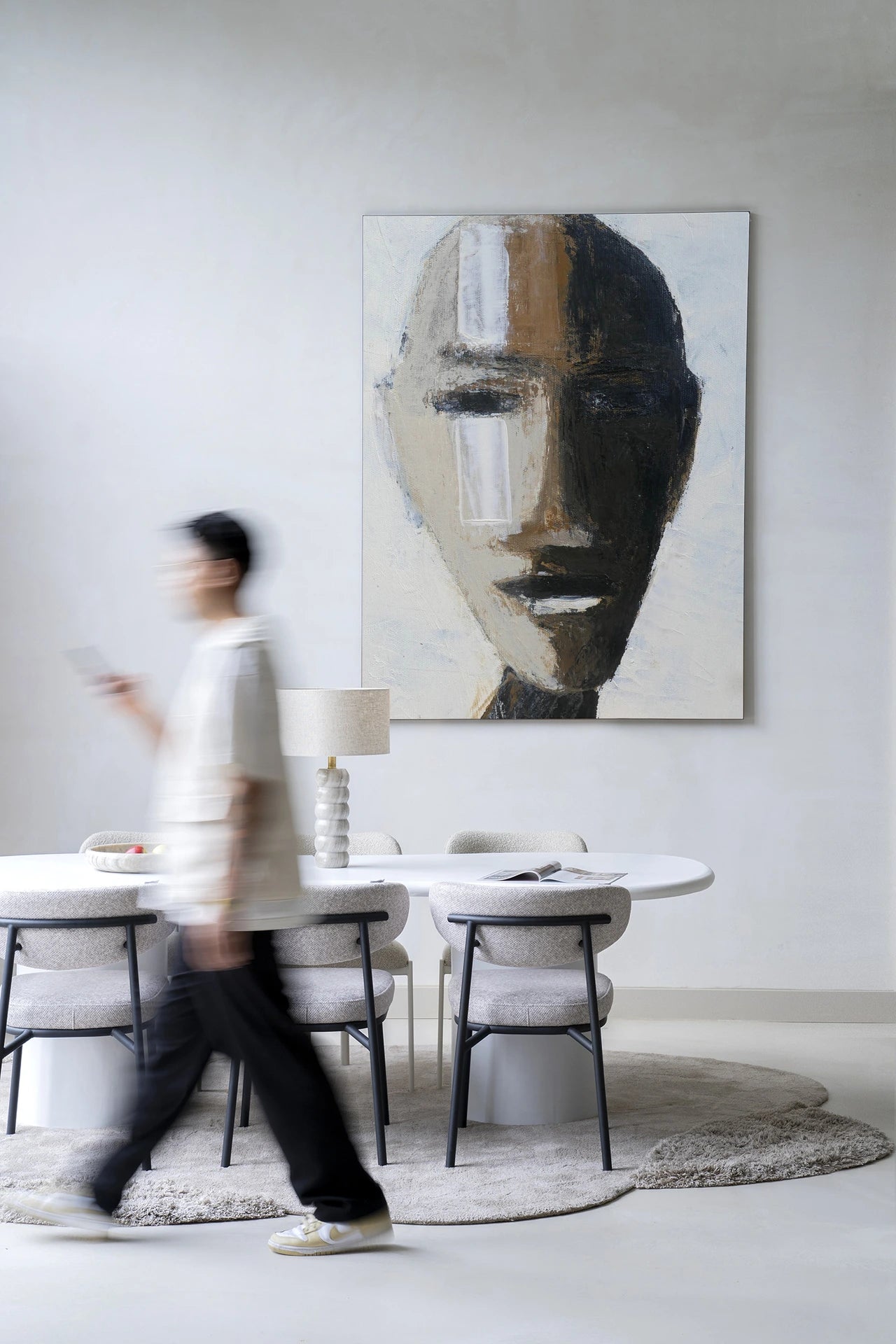 Head 2 - Moderne Wanddecoratie | Artprint, Glass Art & Wandkleed by Urban Cotton