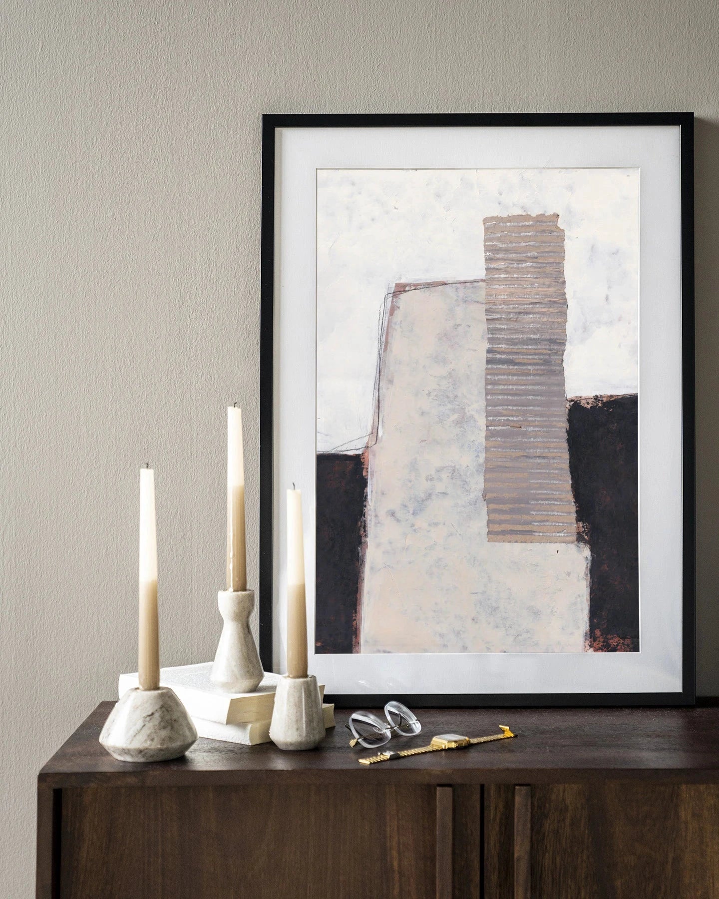 Abstract 1 - Moderne Wanddecoratie | Artprint, Glass Art & Wandkleed by Urban Cotton