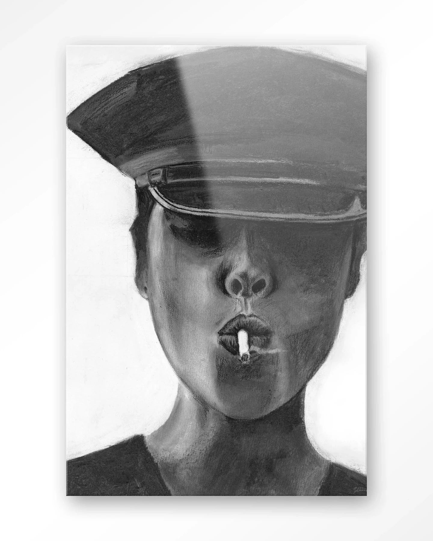 Smokes - Moderne Wanddecoratie | Artprint, Glass Art & Wandkleed by Urban Cotton