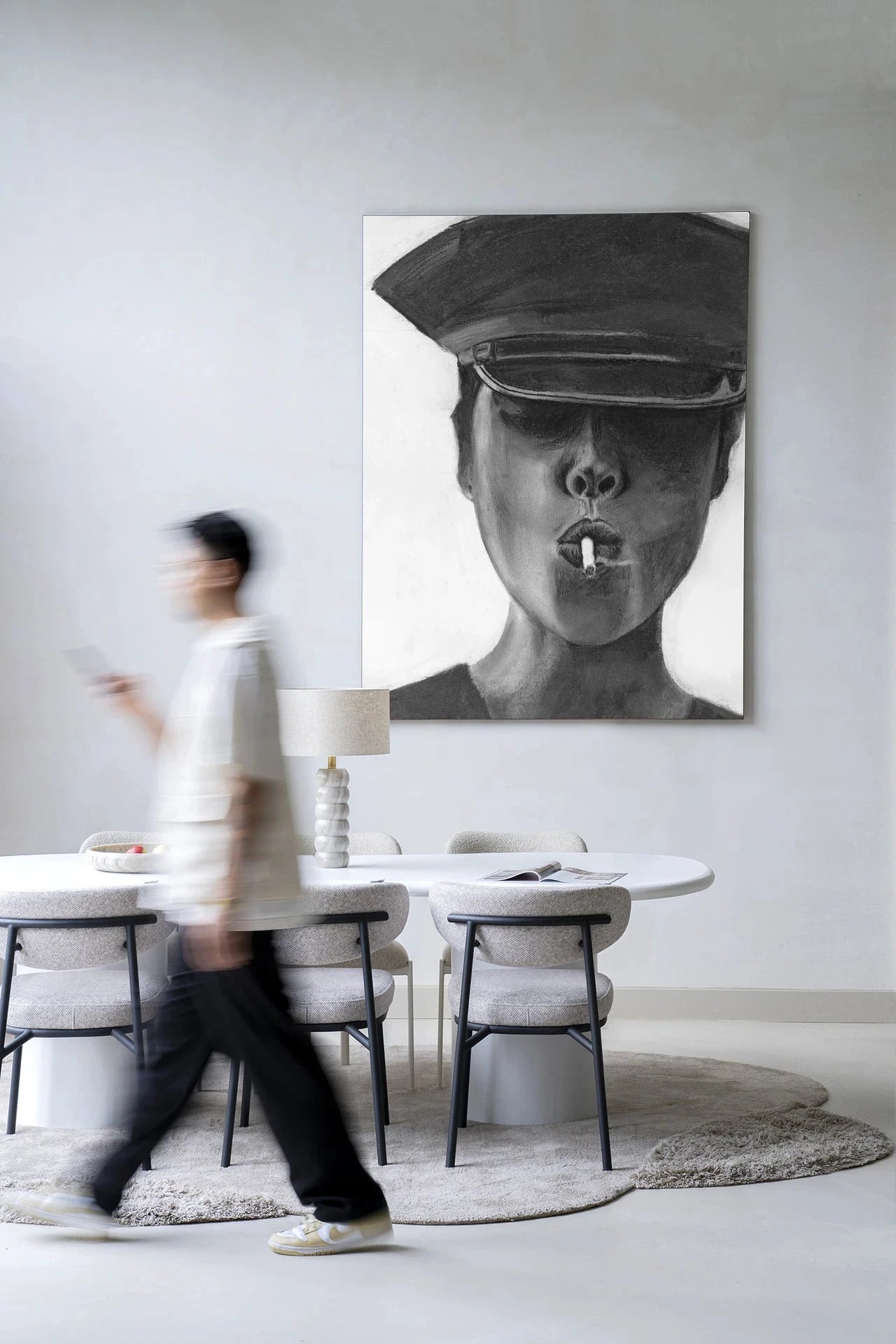 Smokes - Moderne Wanddecoratie | Artprint, Glass Art & Wandkleed by Urban Cotton