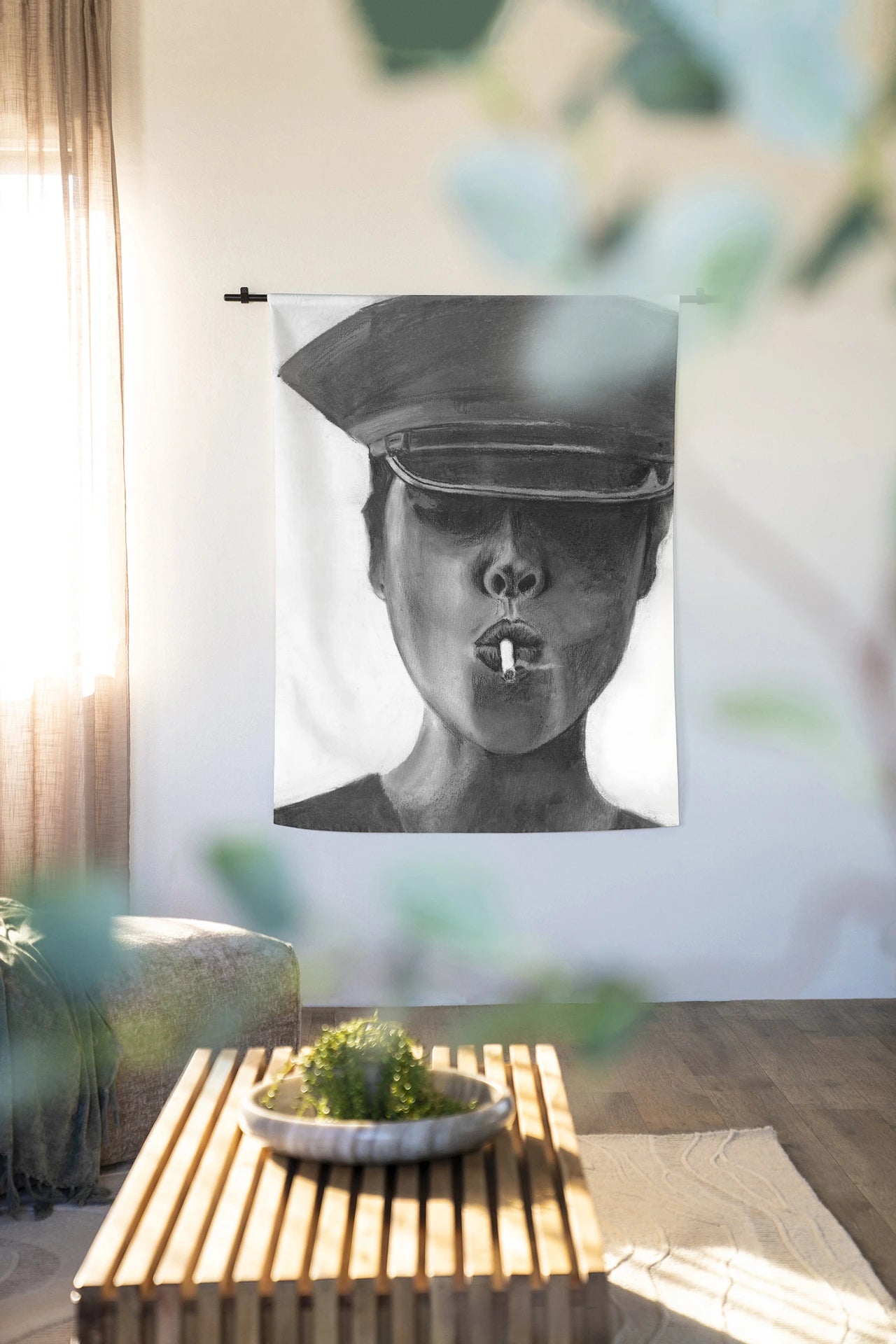 Smokes - Moderne Wanddecoratie | Artprint, Glass Art & Wandkleed by Urban Cotton