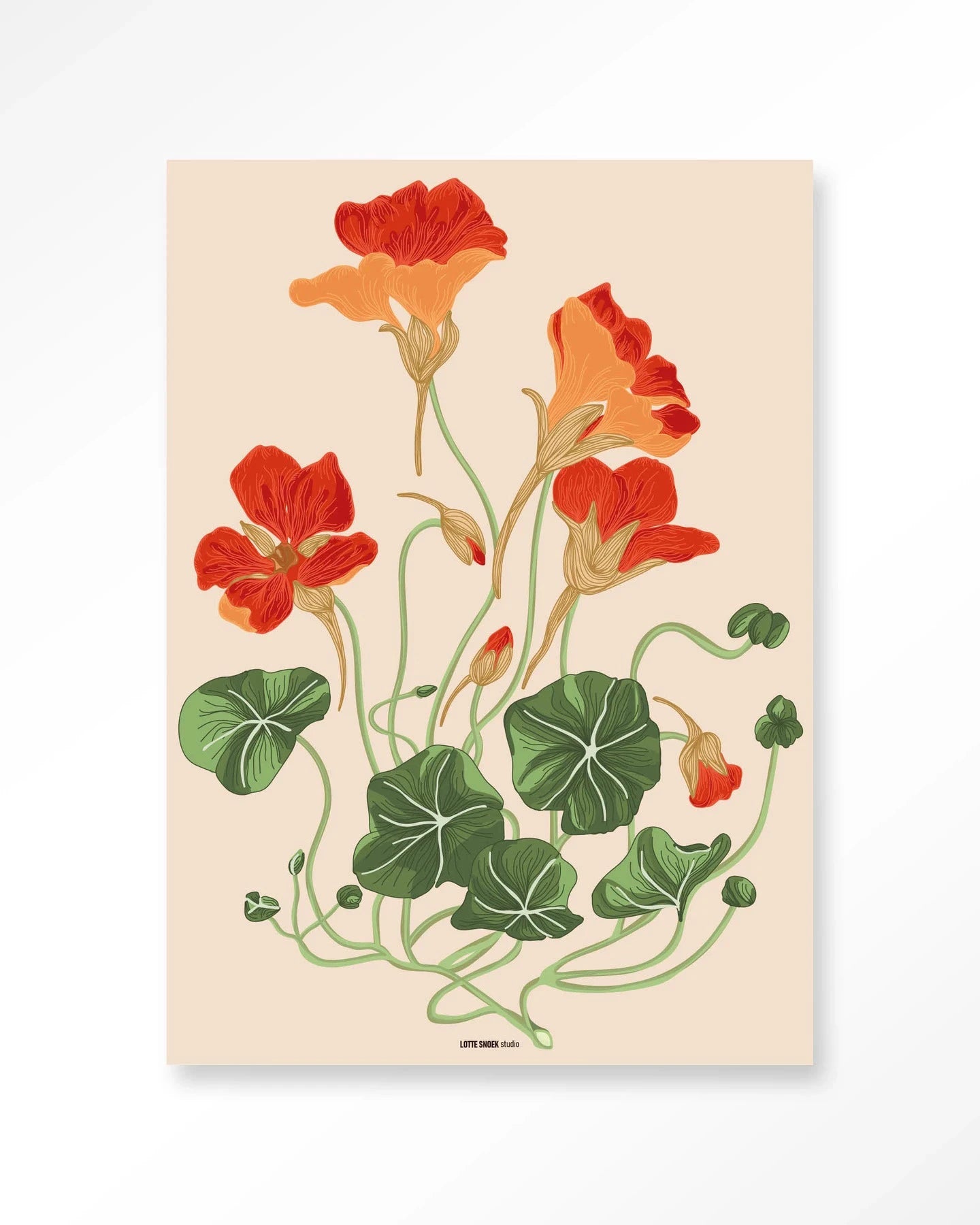 La Cherry - Moderne Wanddecoratie | Artprint, Glass Art & Wandkleed by Urban Cotton