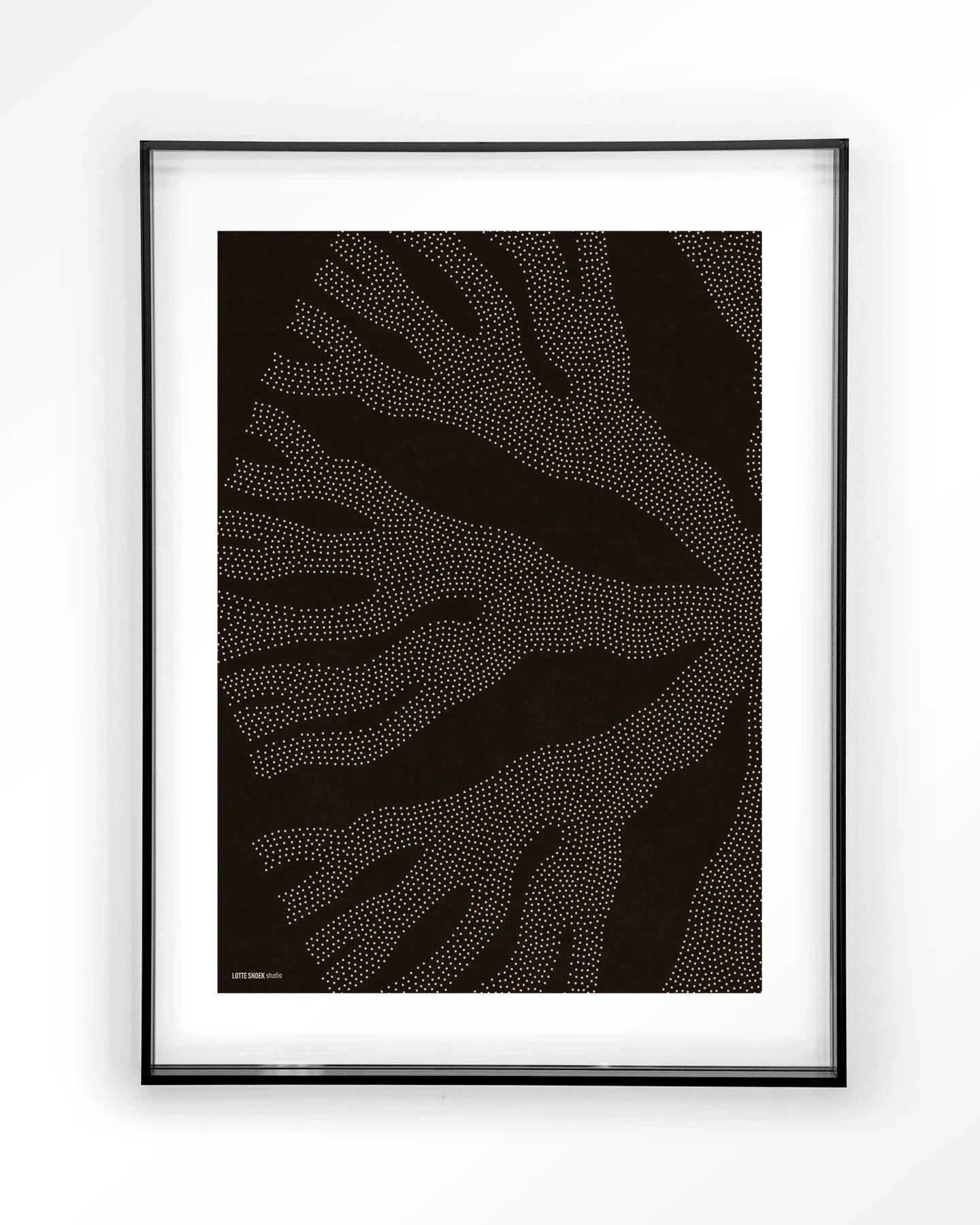 Circle Dark - Moderne Wanddecoratie | Artprint, Glass Art & Wandkleed by Urban Cotton