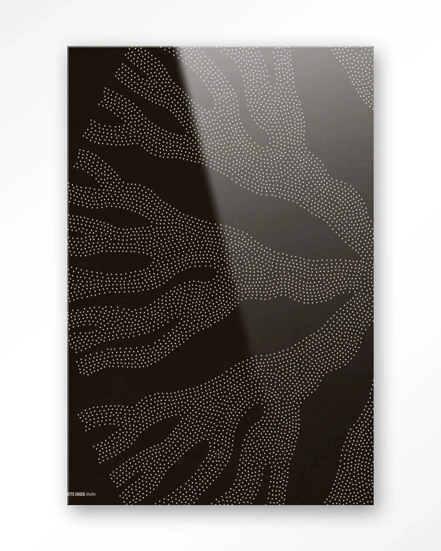 Circle Dark - Moderne Wanddecoratie | Artprint, Glass Art & Wandkleed by Urban Cotton