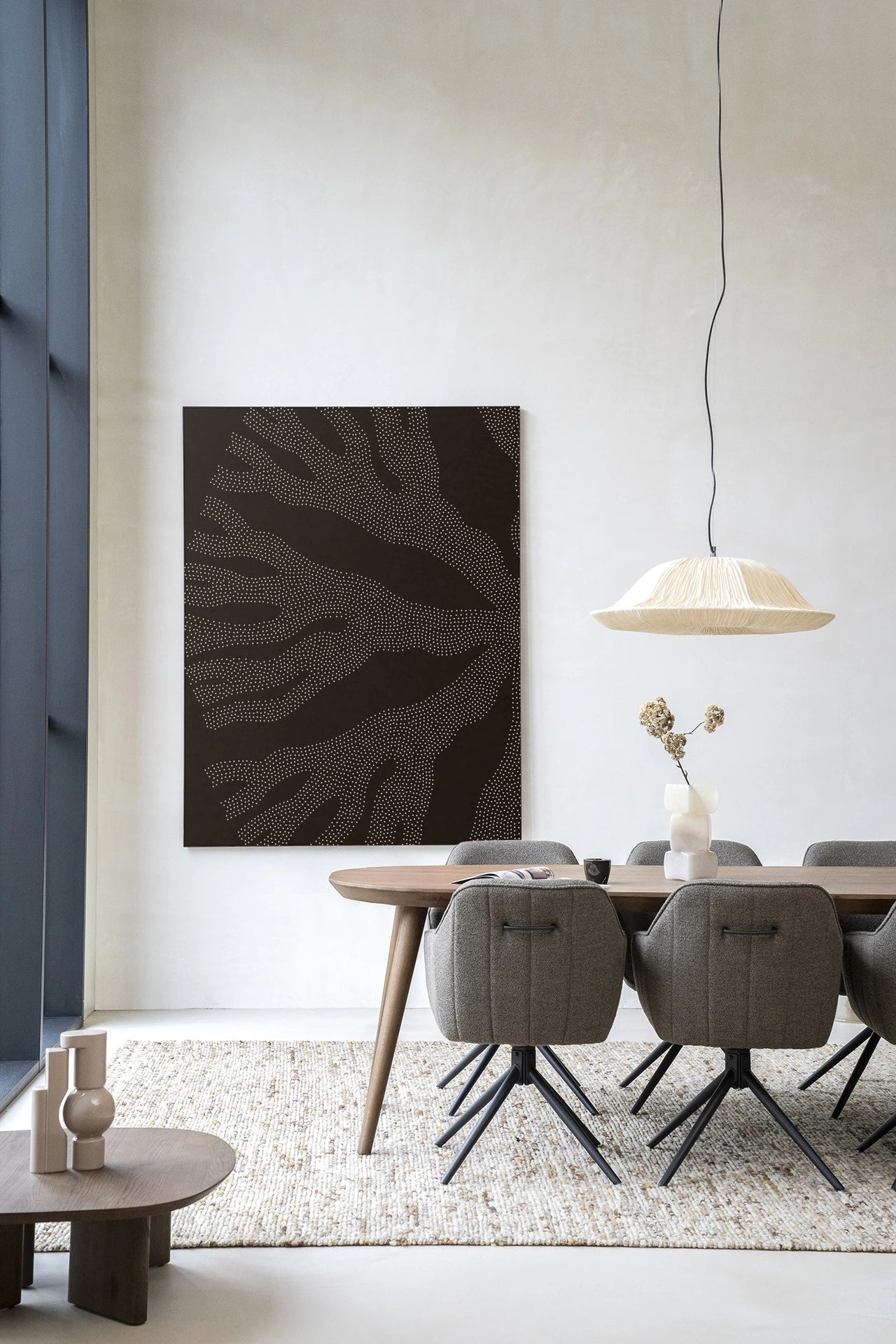 Circle Dark - Moderne Wanddecoratie | Artprint, Glass Art & Wandkleed by Urban Cotton