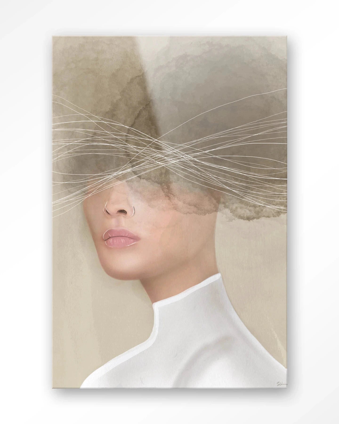 Mood cloud - Moderne Wanddecoratie | Artprint, Glass Art & Wandkleed by Urban Cotton