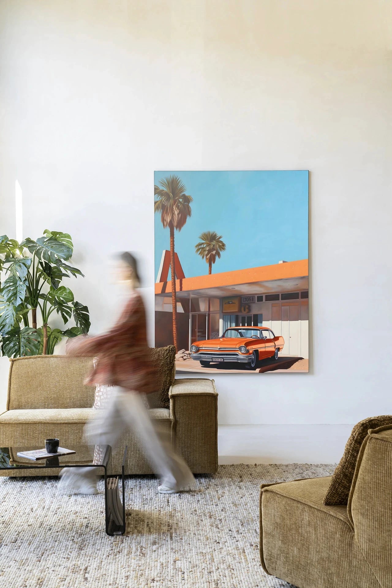 Sonny - Moderne Wanddecoratie | Artprint, Glass Art & Wandkleed by Urban Cotton