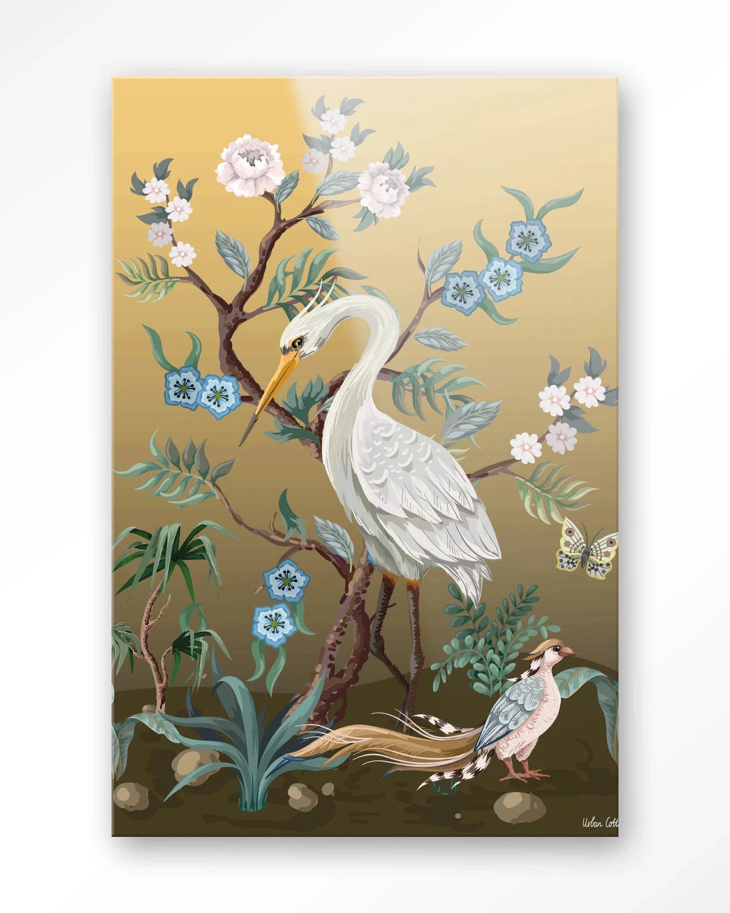Birds - Moderne Wanddecoratie | Artprint, Glass Art & Wandkleed by Urban Cotton