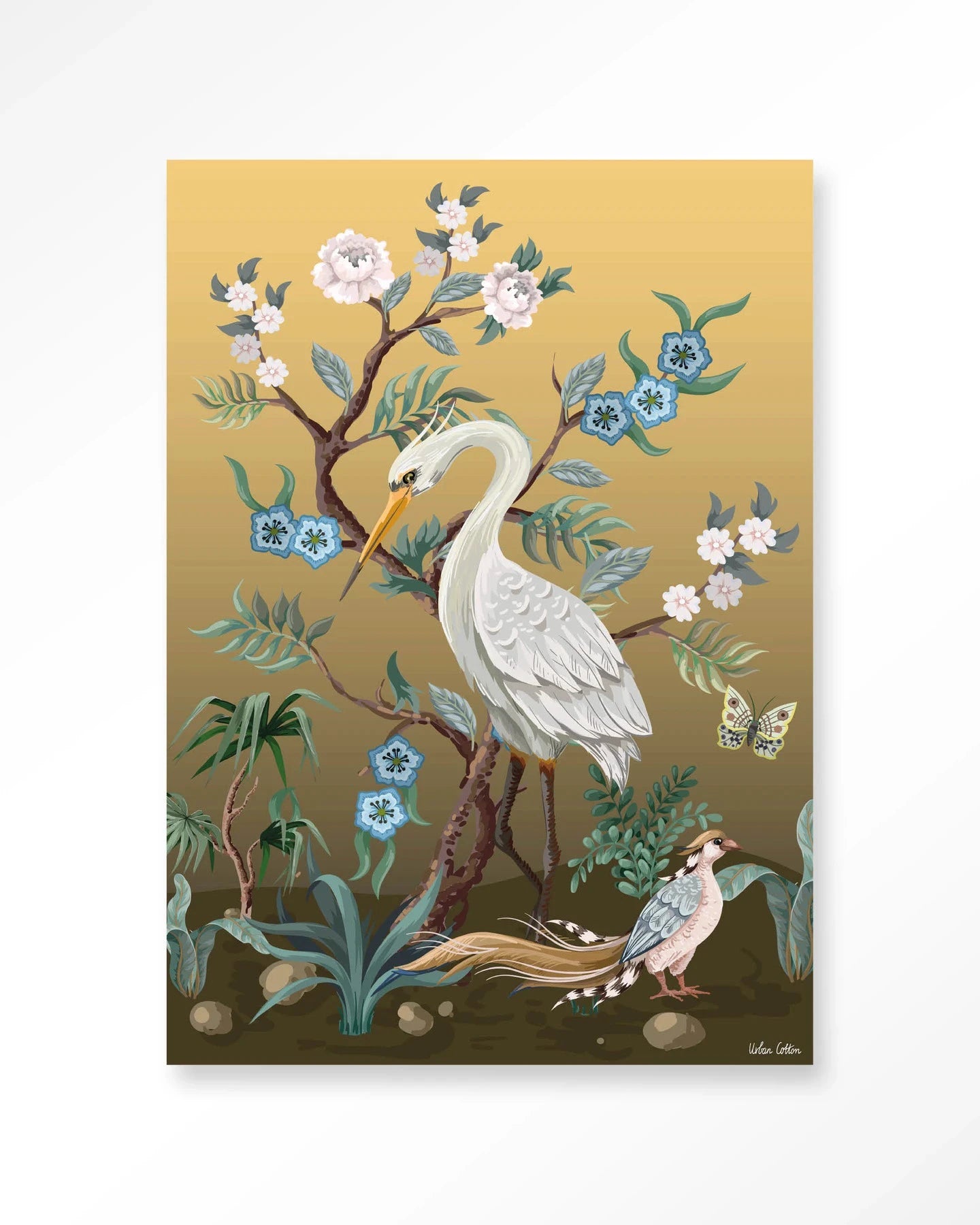 Birds - Moderne Wanddecoratie | Artprint, Glass Art & Wandkleed by Urban Cotton