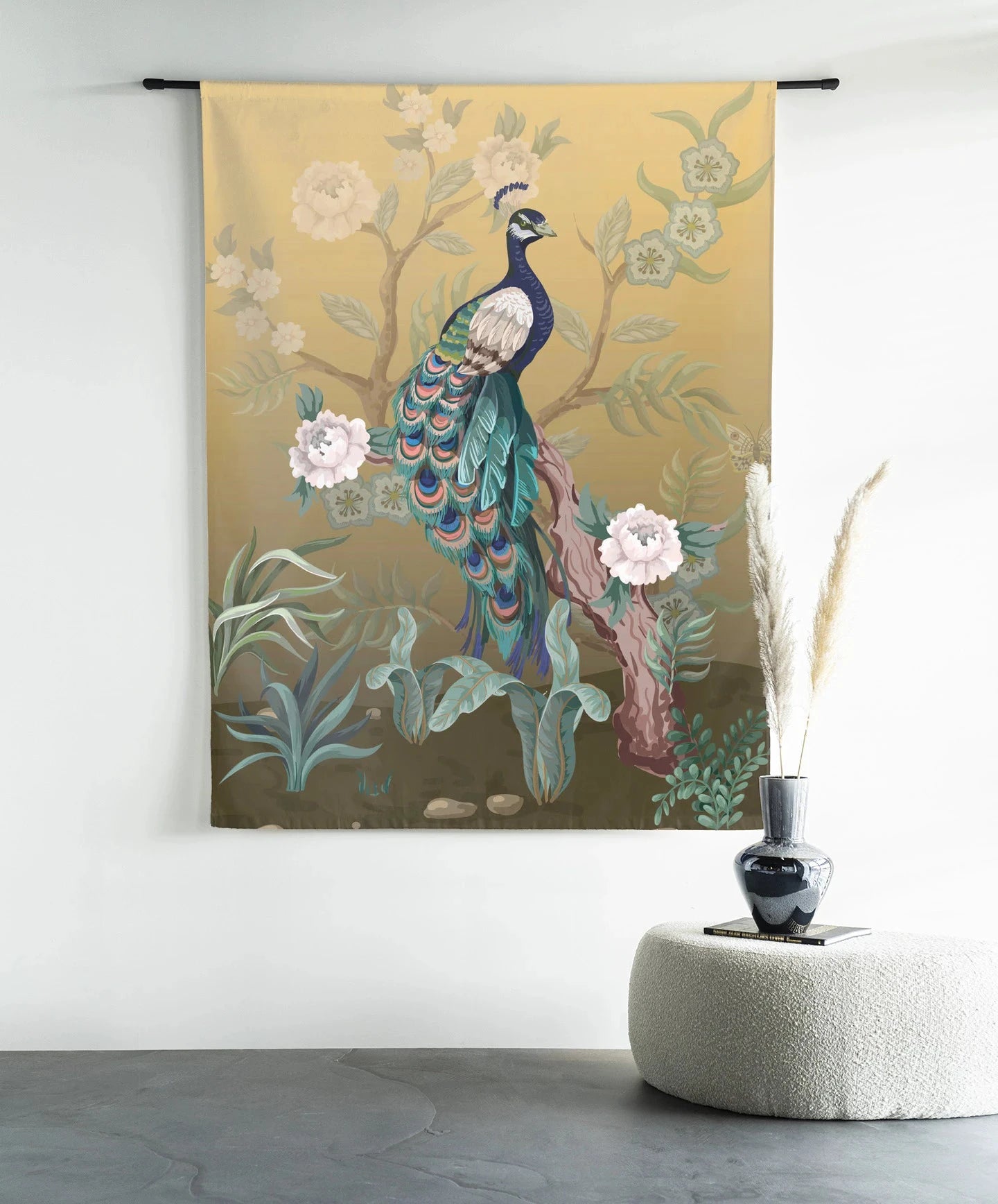 Peacock - Moderne Wanddecoratie | Artprint, Glass Art & Wandkleed by Urban Cotton