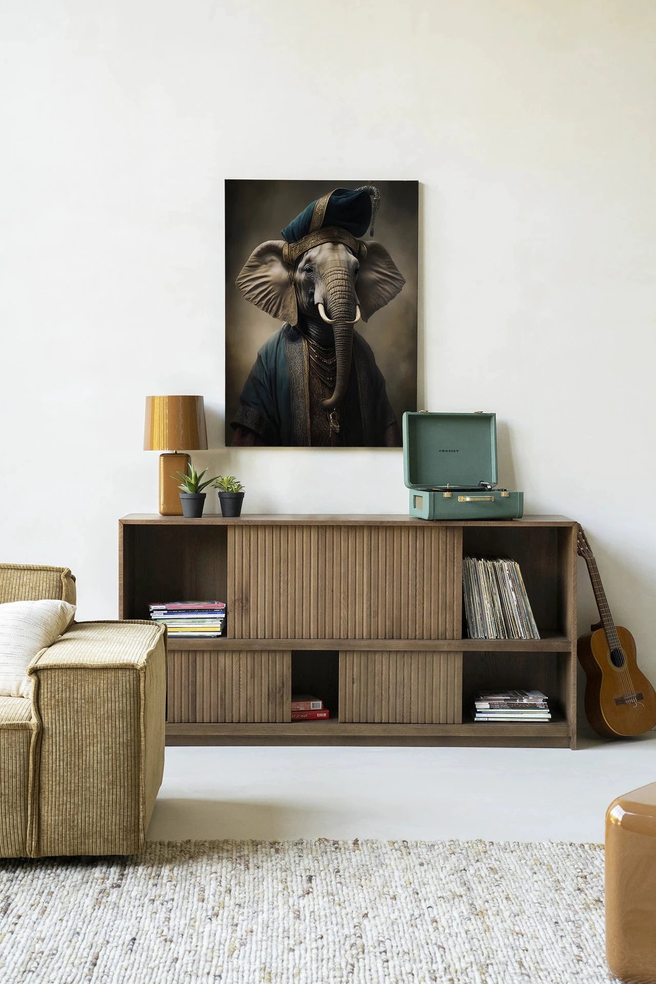 Elephant - Moderne Wanddecoratie | Artprint, Glass Art & Wandkleed by Urban Cotton