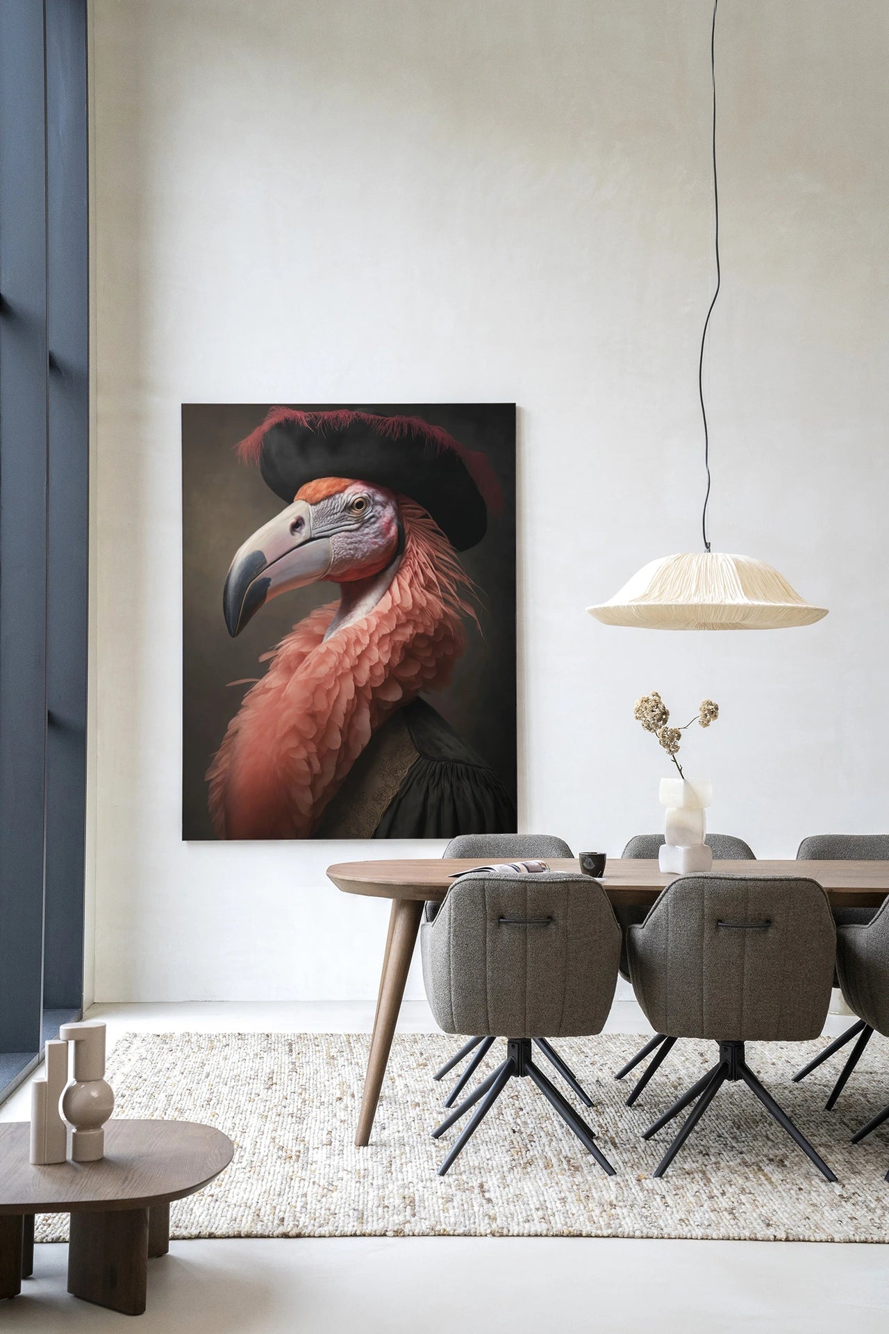 Flamingo - Moderne Wanddecoratie | Artprint, Glass Art & Wandkleed by Urban Cotton