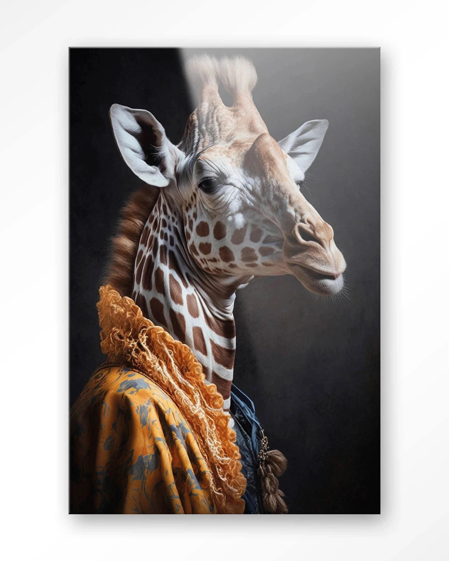 Giraffe - Moderne Wanddecoratie | Artprint, Glass Art & Wandkleed by Urban Cotton