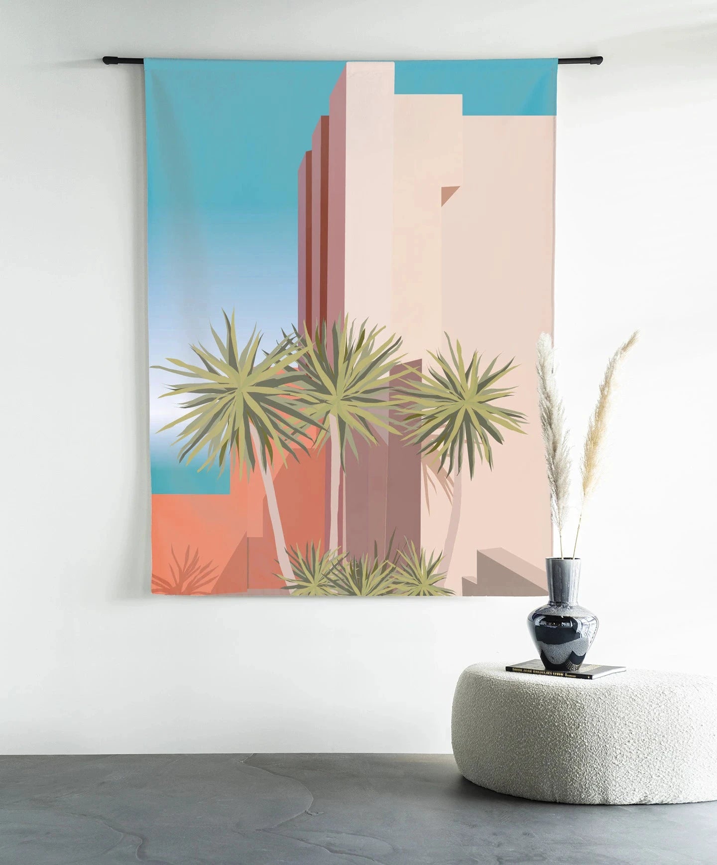 Tropical Place - Moderne Wanddecoratie | Artprint, Glass Art & Wandkleed by Urban Cotton