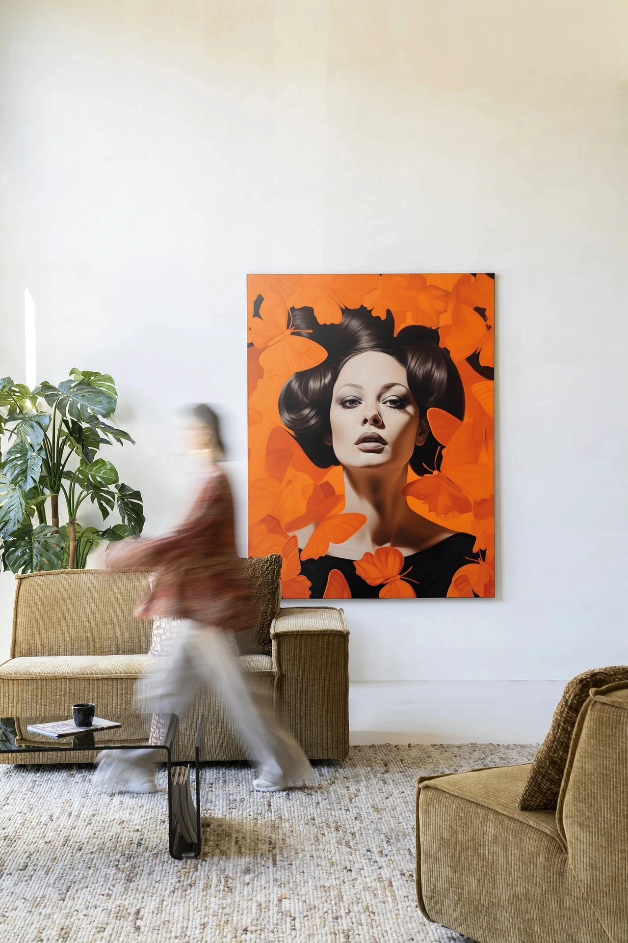 Abby - Moderne Wanddecoratie | Artprint, Glass Art & Wandkleed by Urban Cotton