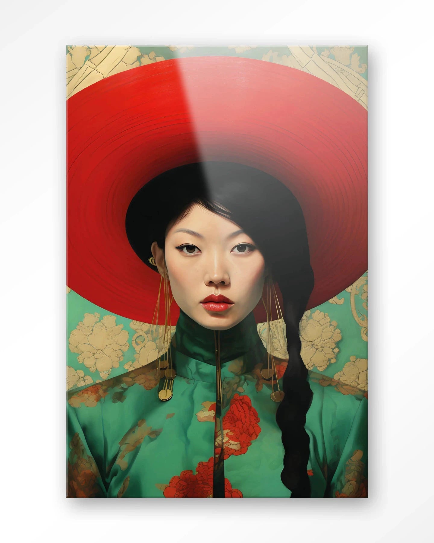 Amy - Moderne Wanddecoratie | Artprint, Glass Art & Wandkleed by Urban Cotton