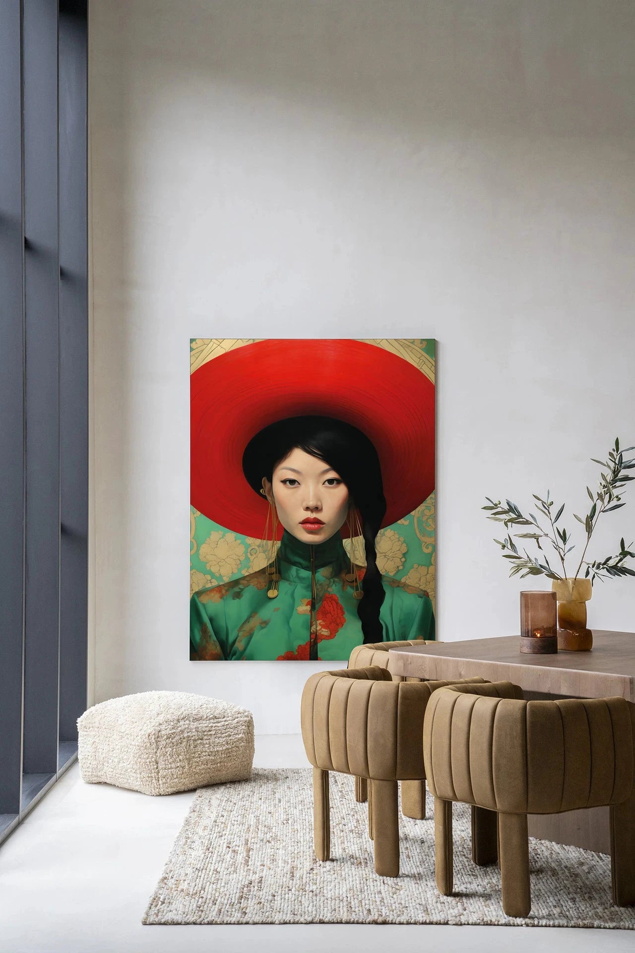 Amy - Moderne Wanddecoratie | Artprint, Glass Art & Wandkleed by Urban Cotton