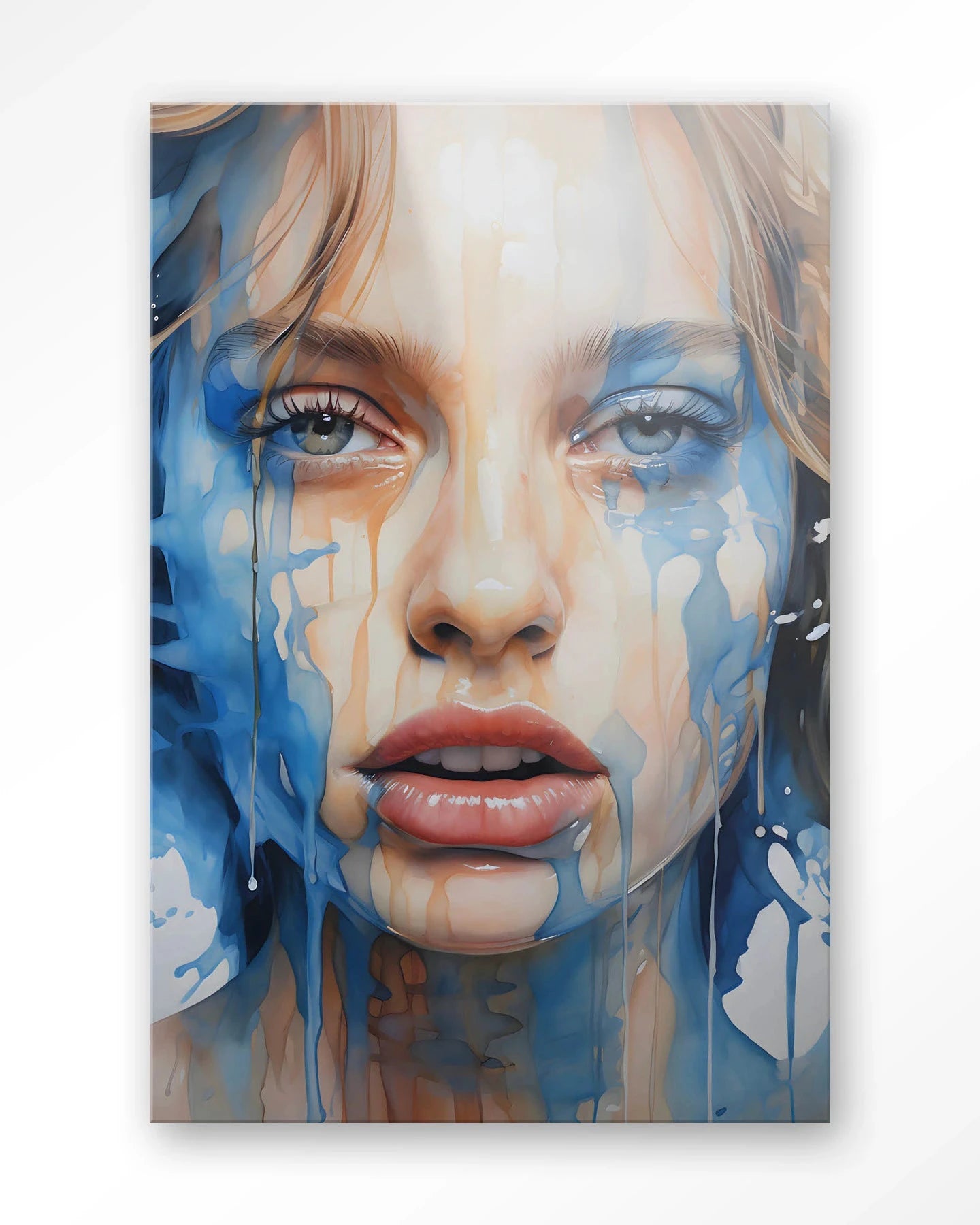 Aqua - Moderne Wanddecoratie | Artprint, Glass Art & Wandkleed by Urban Cotton