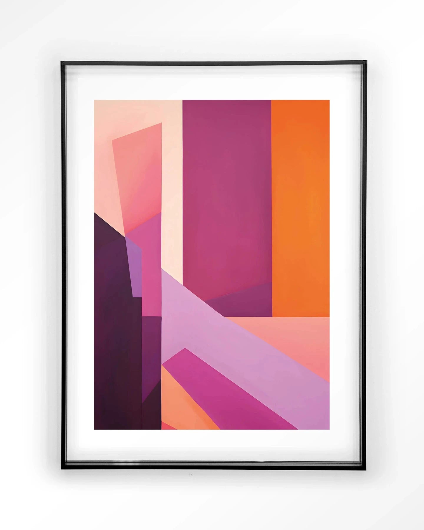 Folded Lines - Moderne Wanddecoratie | Artprint, Glass Art & Wandkleed by Urban Cotton