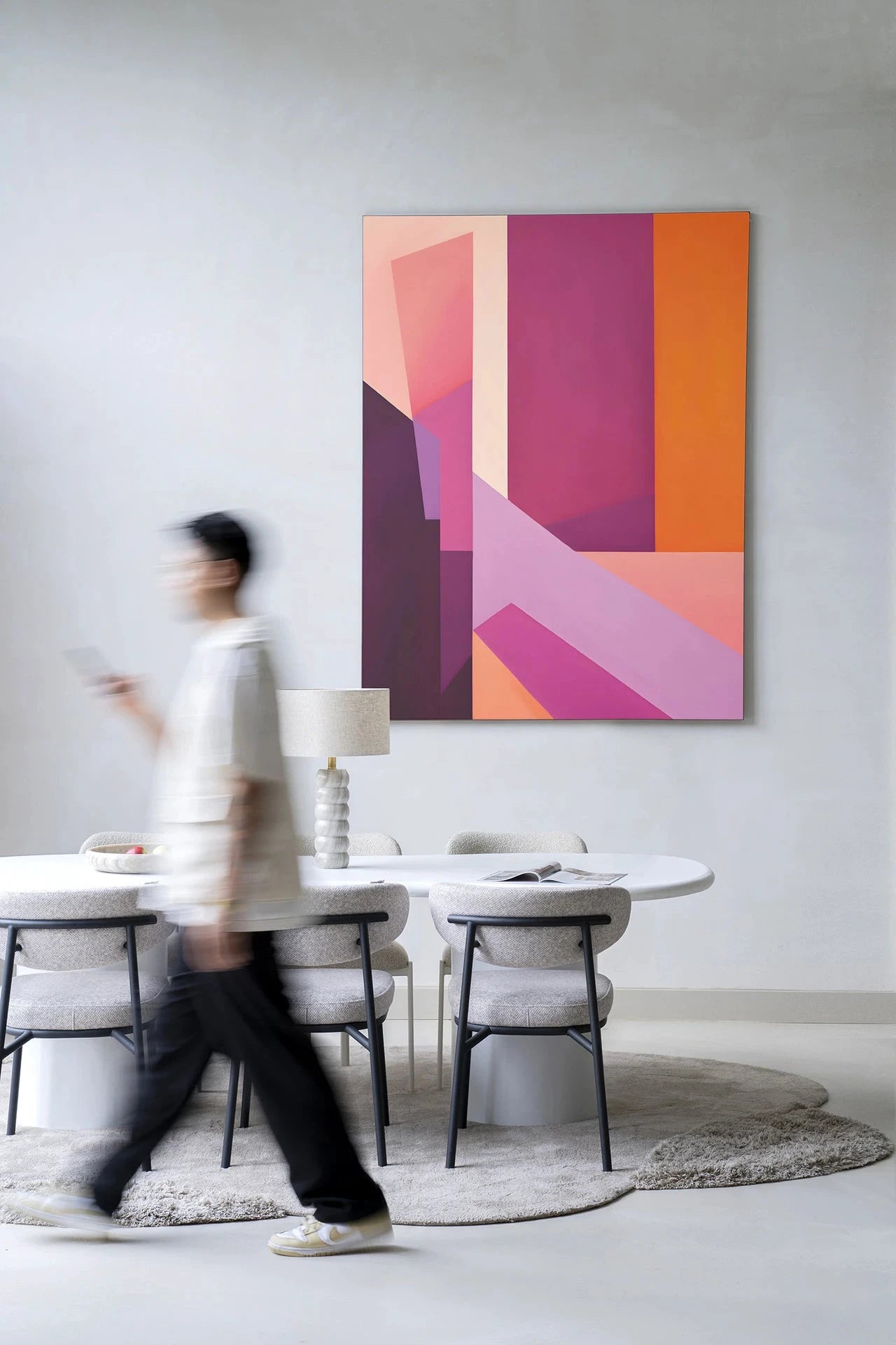 Folded Lines - Moderne Wanddecoratie | Artprint, Glass Art & Wandkleed by Urban Cotton