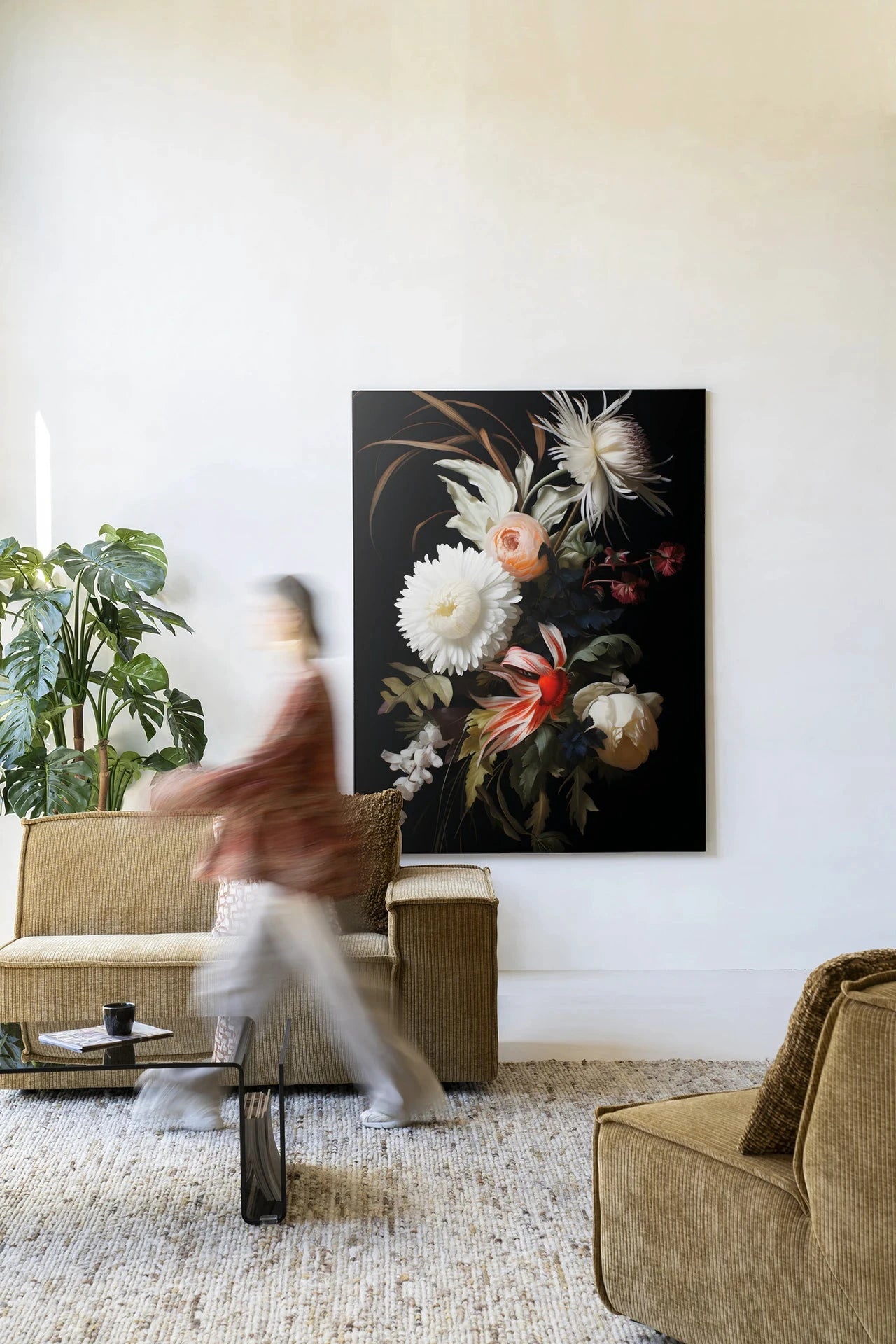Flower selection - Moderne Wanddecoratie | Artprint, Glass Art & Wandkleed by Urban Cotton