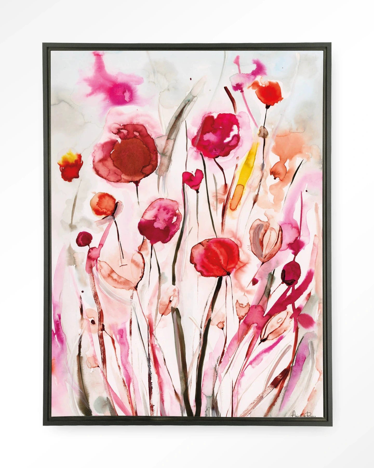 Spring Flowers - Moderne Wanddecoratie | Artprint, Glass Art & Wandkleed by Urban Cotton