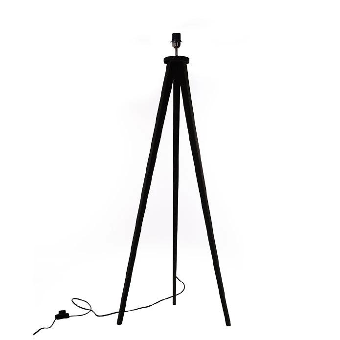 Biak Lampvoet Teakhout 130cm - in 2 kleuren by VillaFlor