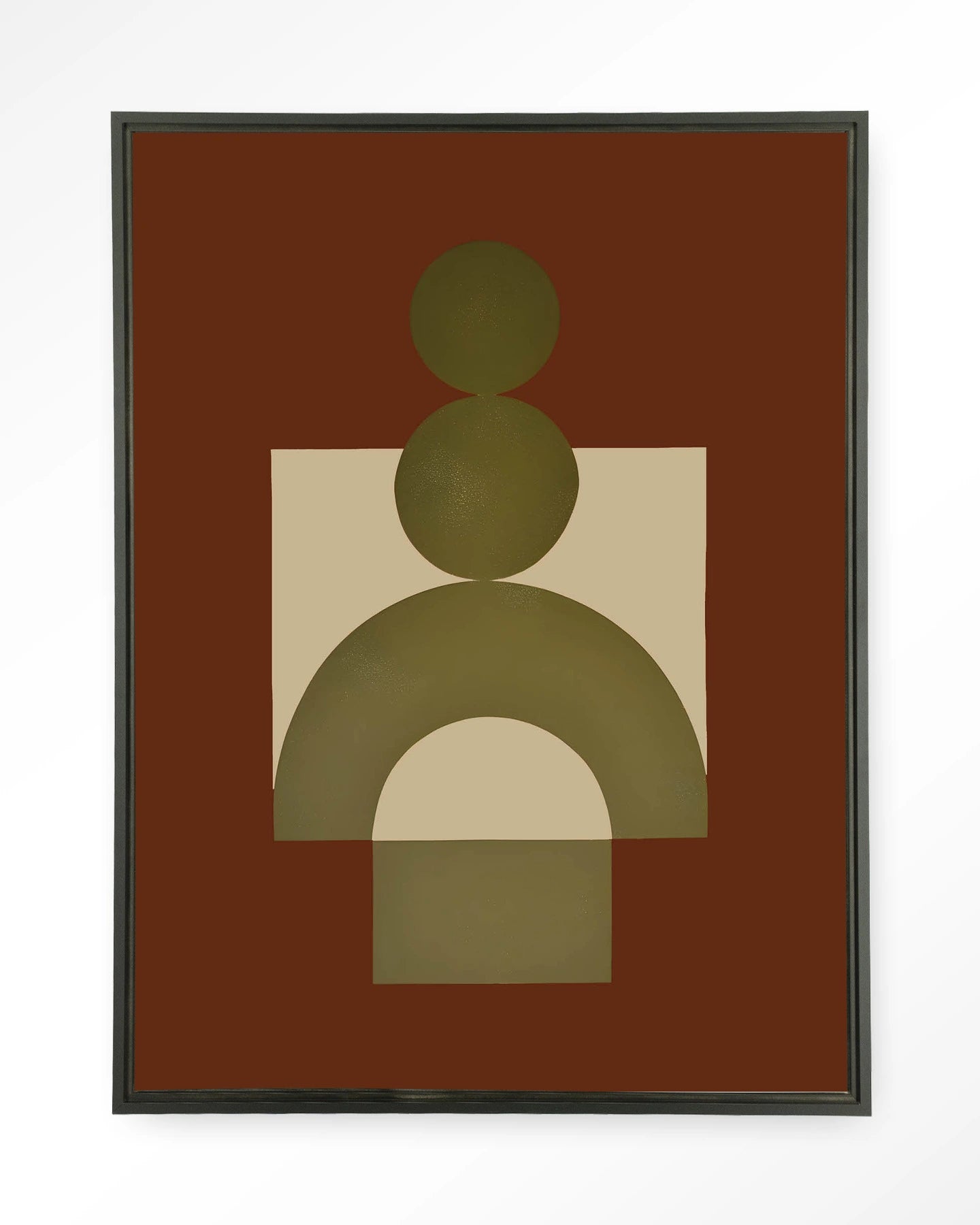 Forma 3 Red - Moderne Wanddecoratie | Artprint, Glass Art & Wandkleed by Urban Cotton