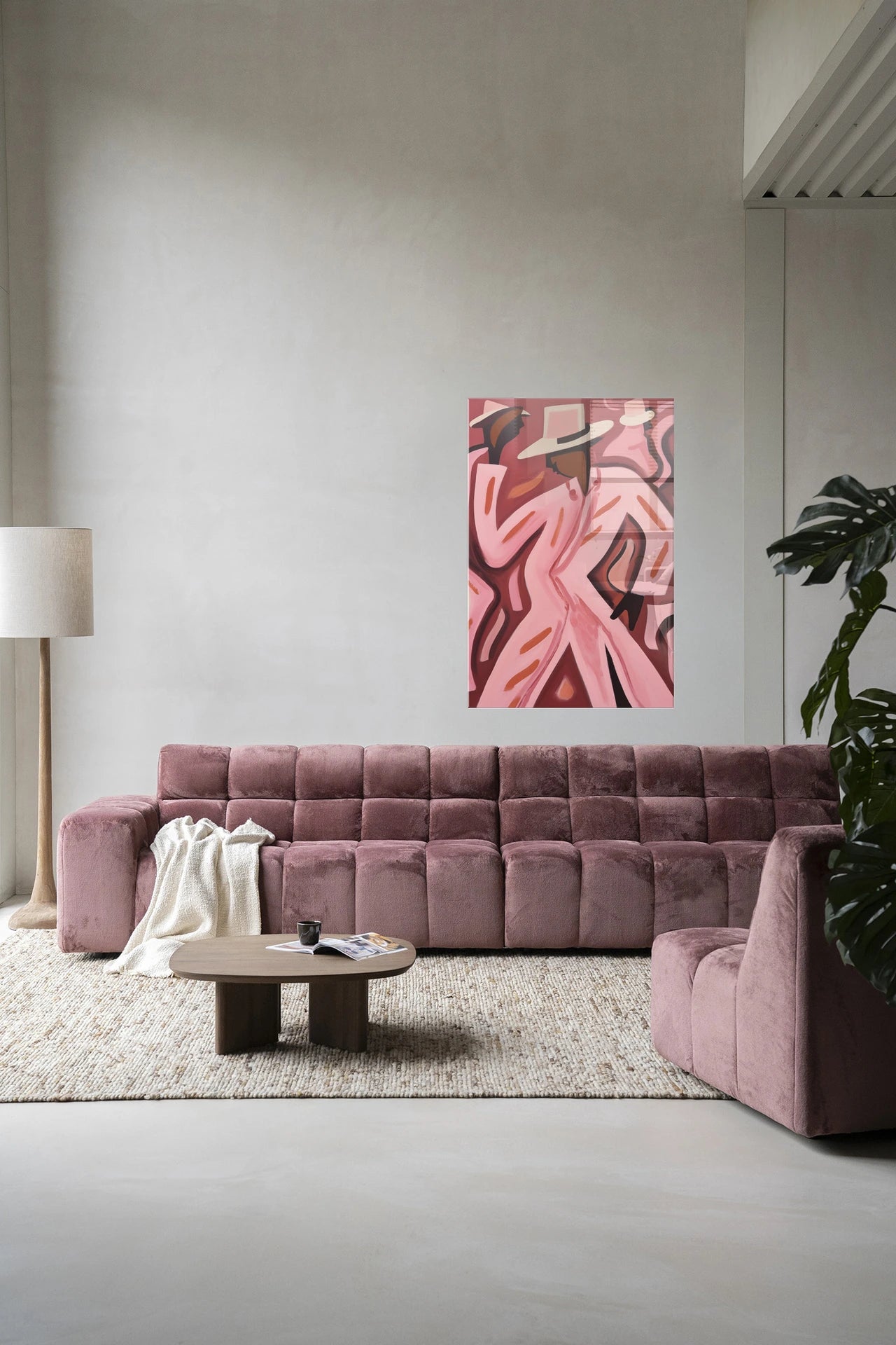 Boogie Woogie - Moderne Wanddecoratie | Artprint, Glass Art & Wandkleed by Urban Cotton