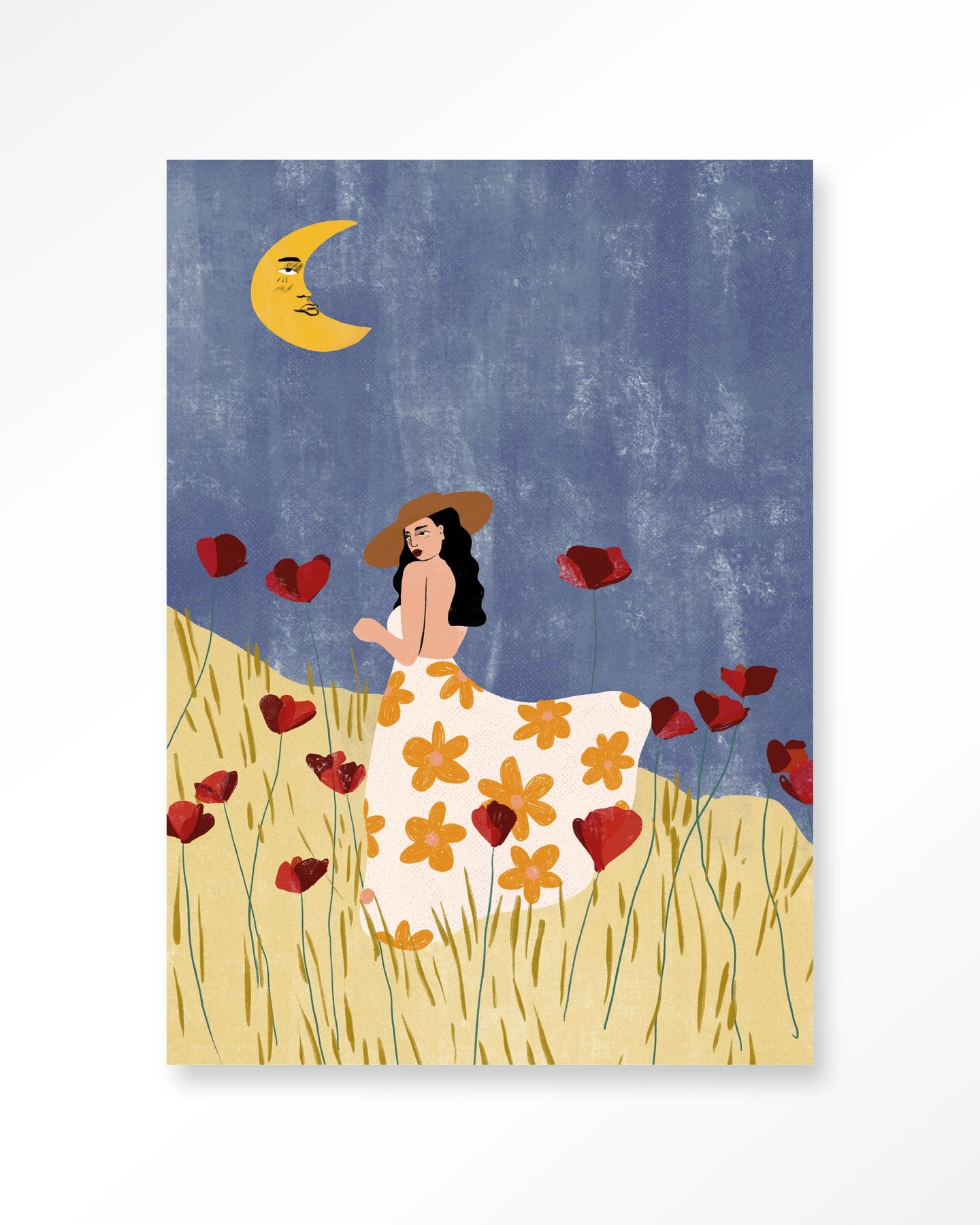 Girl In A Poppyfield - depauwwonen