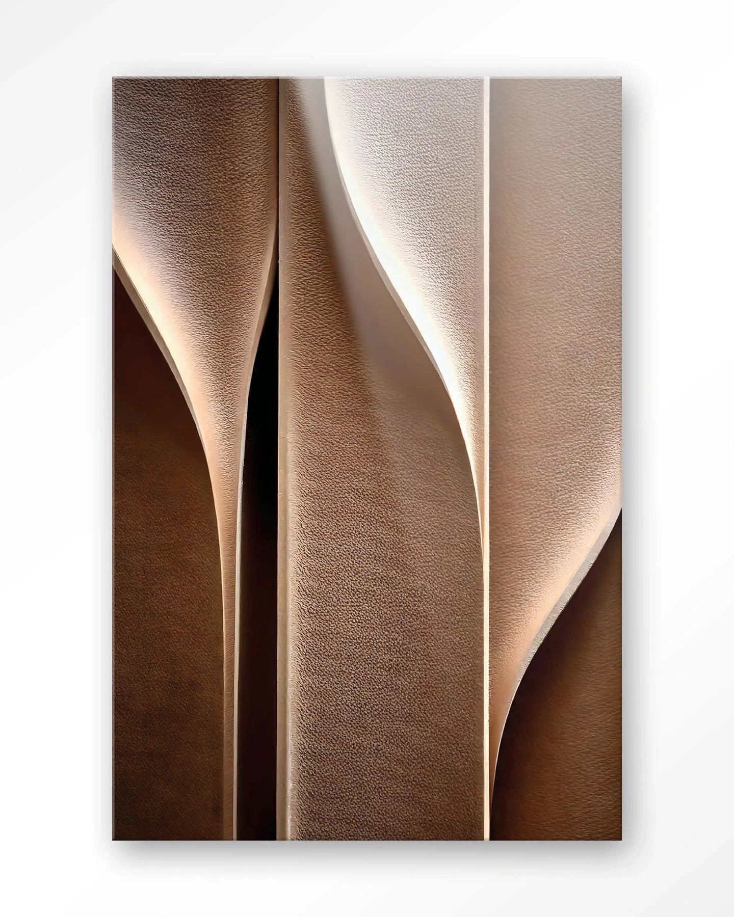 Whispering Curves - Moderne Wanddecoratie | Artprint, Glass Art & Wandkleed by Urban Cotton