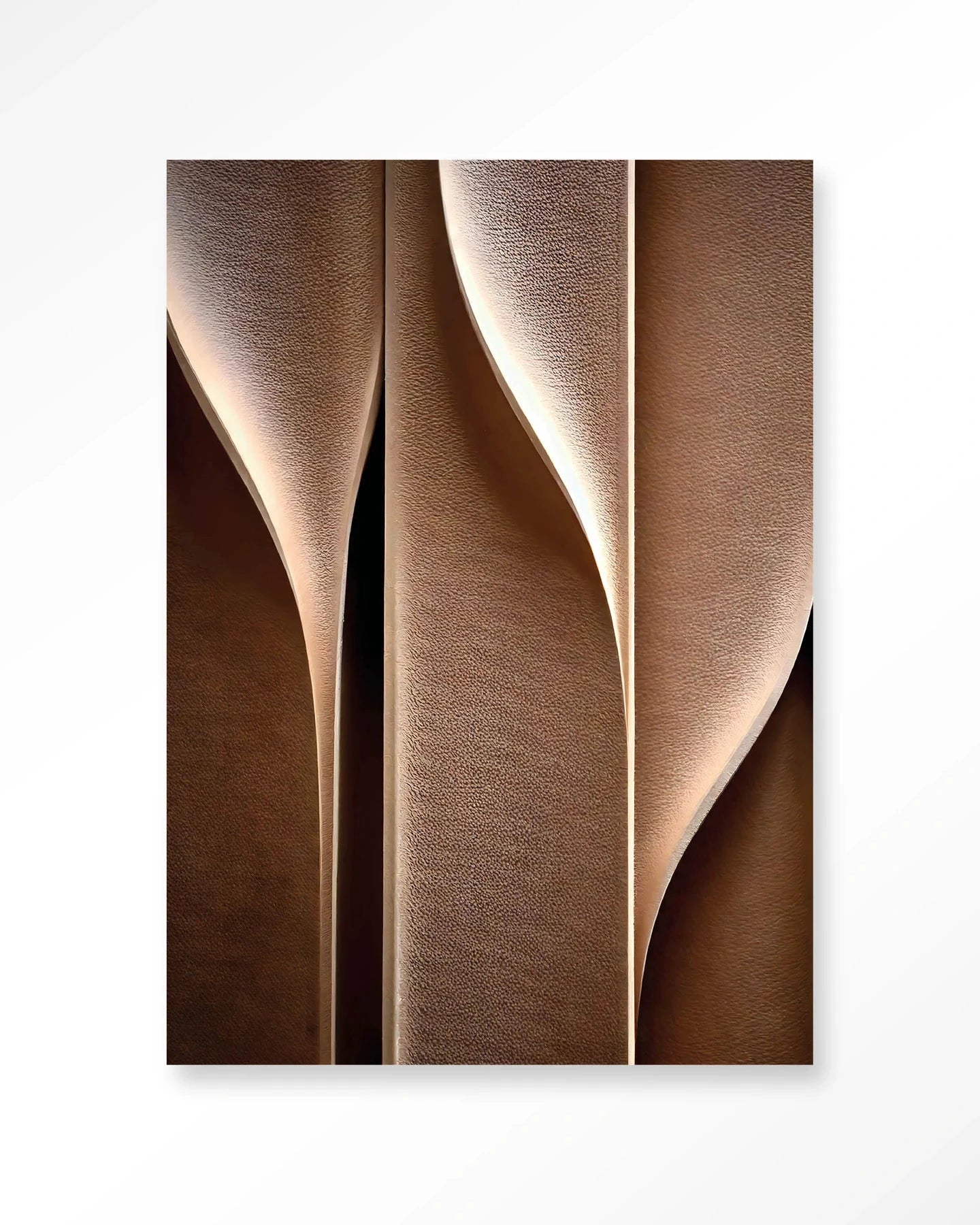 Whispering Curves - Moderne Wanddecoratie | Artprint, Glass Art & Wandkleed by Urban Cotton