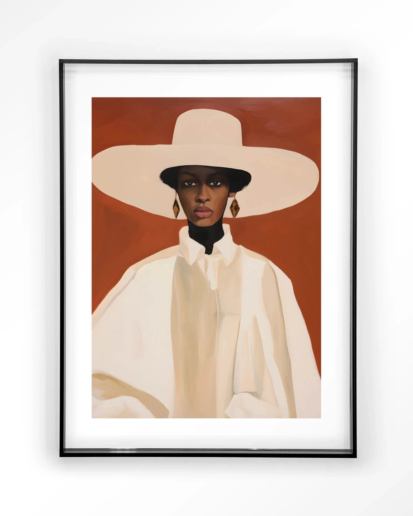 Louise - Moderne Wanddecoratie | Artprint, Glass Art & Wandkleed by Urban Cotton