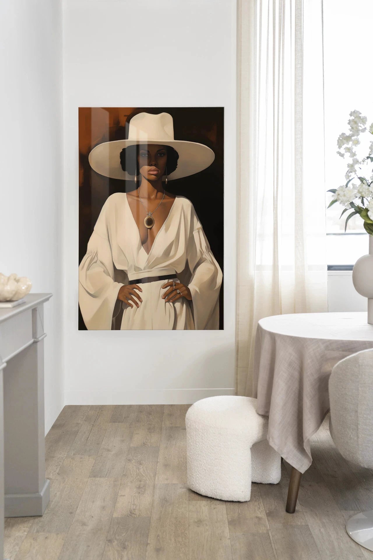 Sophia - Moderne Wanddecoratie | Artprint, Glass Art & Wandkleed by Urban Cotton