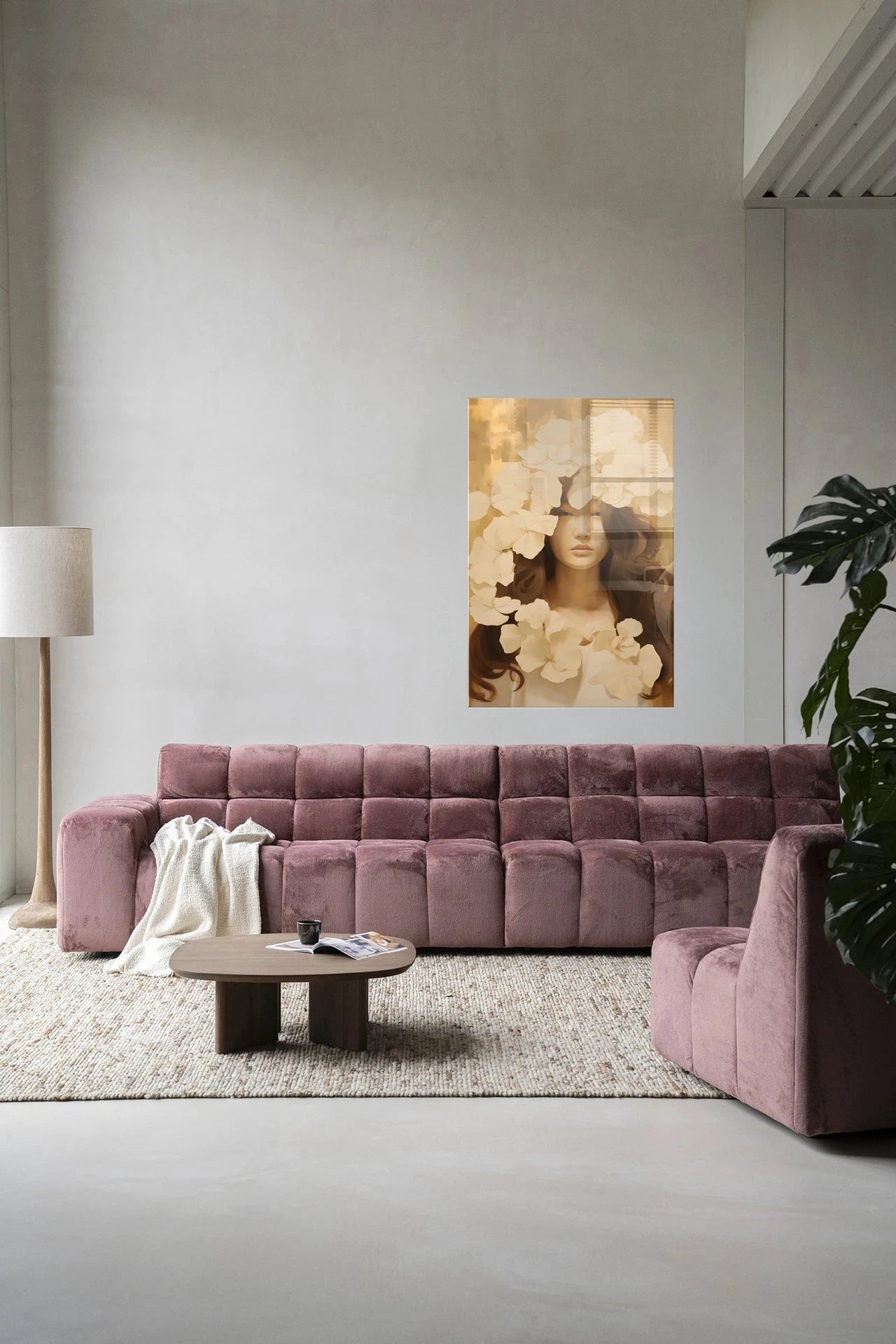 Lola - Moderne Wanddecoratie | Artprint, Glass Art & Wandkleed by Urban Cotton