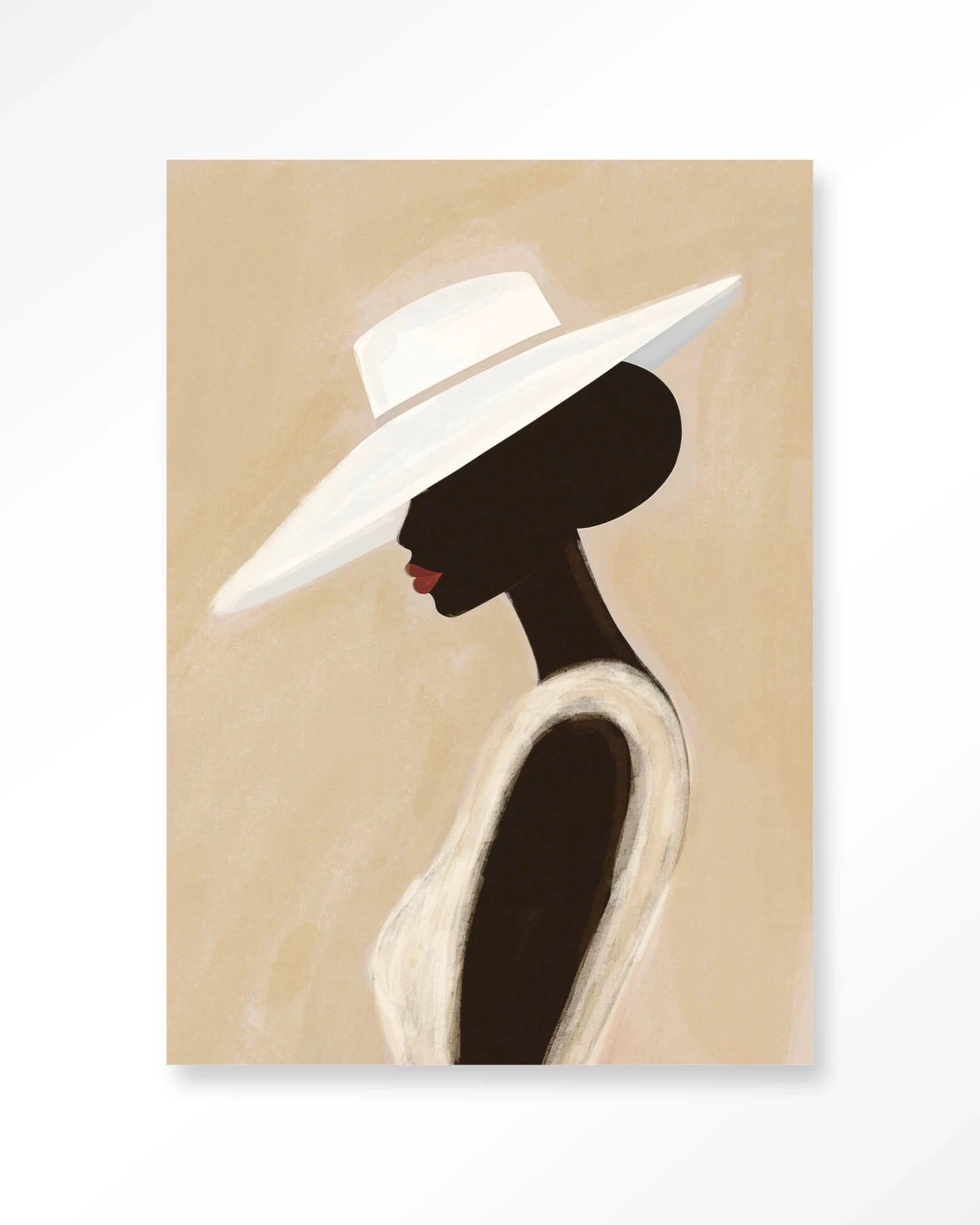 Lady - Moderne Wanddecoratie | Artprint, Glass Art & Wandkleed by Urban Cotton