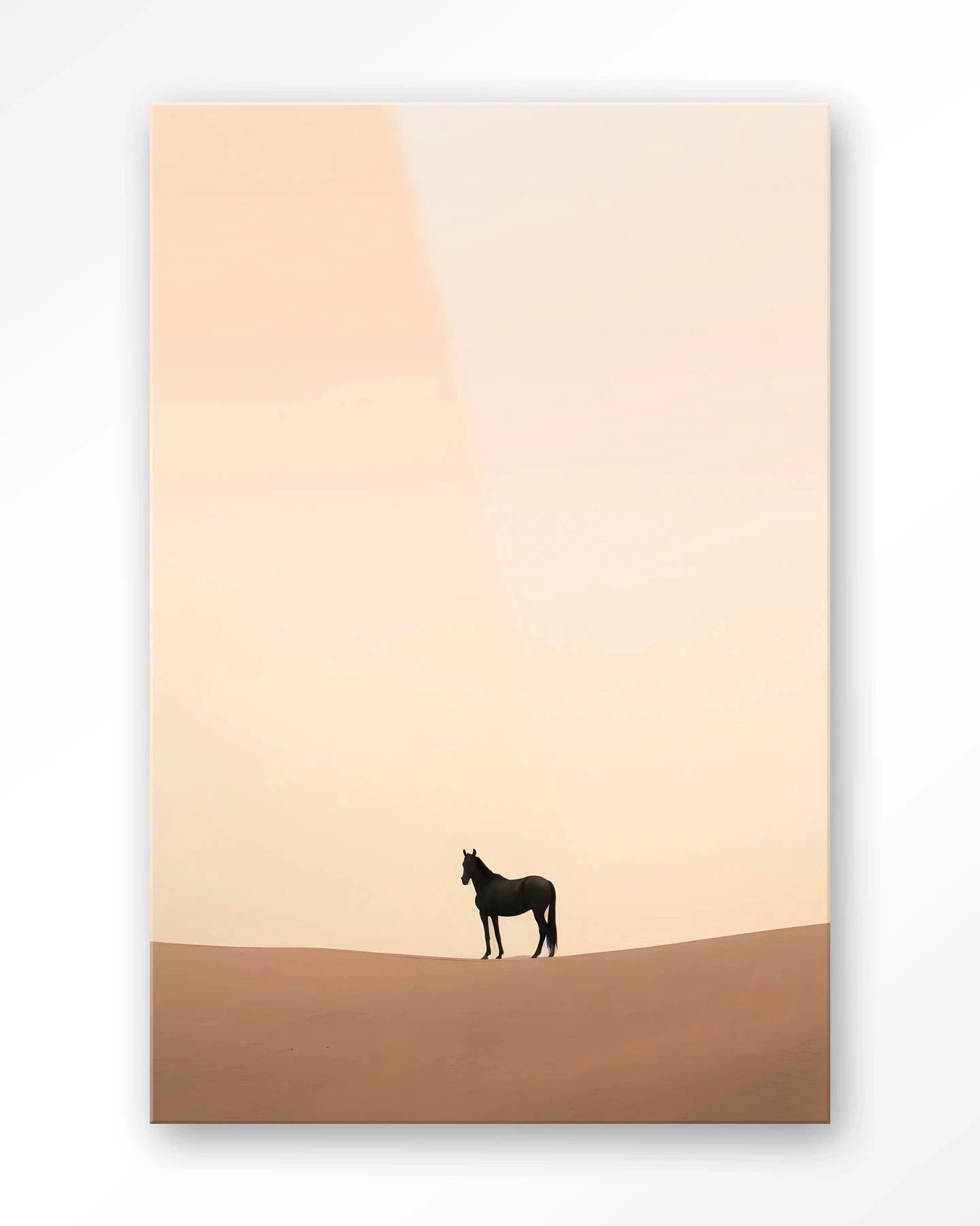 Desert Horse - Moderne Wanddecoratie | Artprint, Glass Art & Wandkleed by Urban Cotton