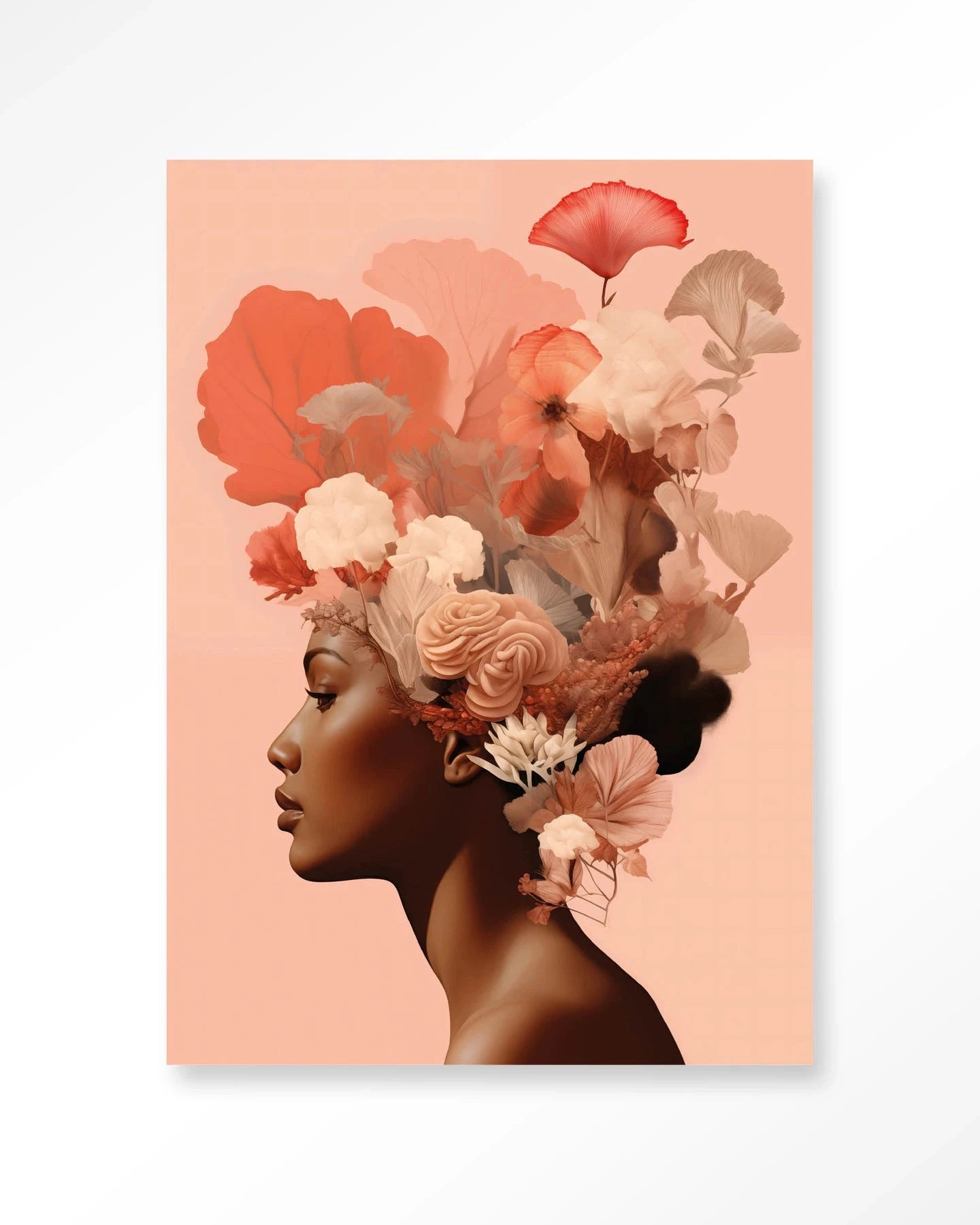 Flower Crown - Moderne Wanddecoratie | Artprint, Glass Art & Wandkleed by Urban Cotton