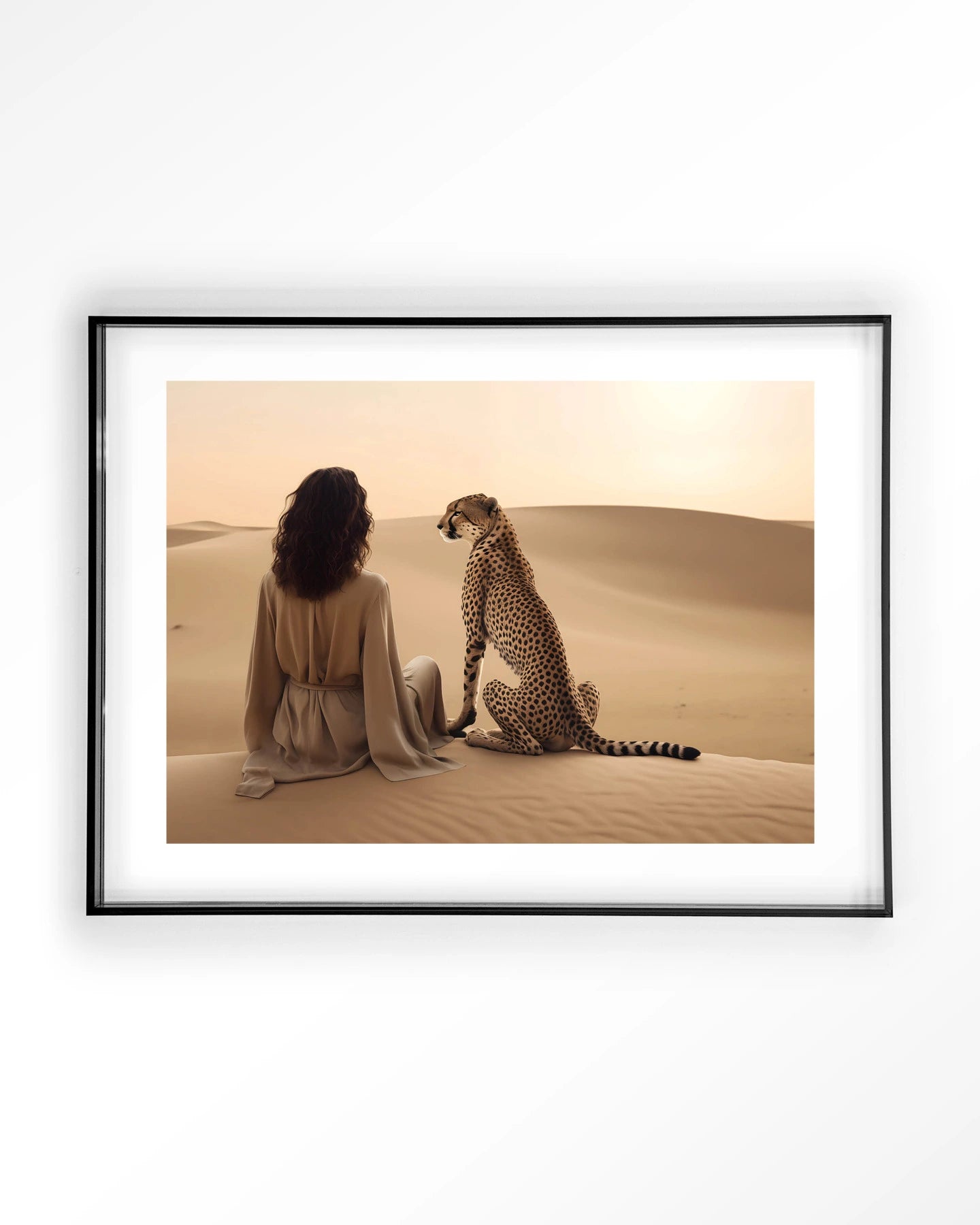 Desert Gazing - Moderne Wanddecoratie | Artprint, Glass Art & Wandkleed by Urban Cotton