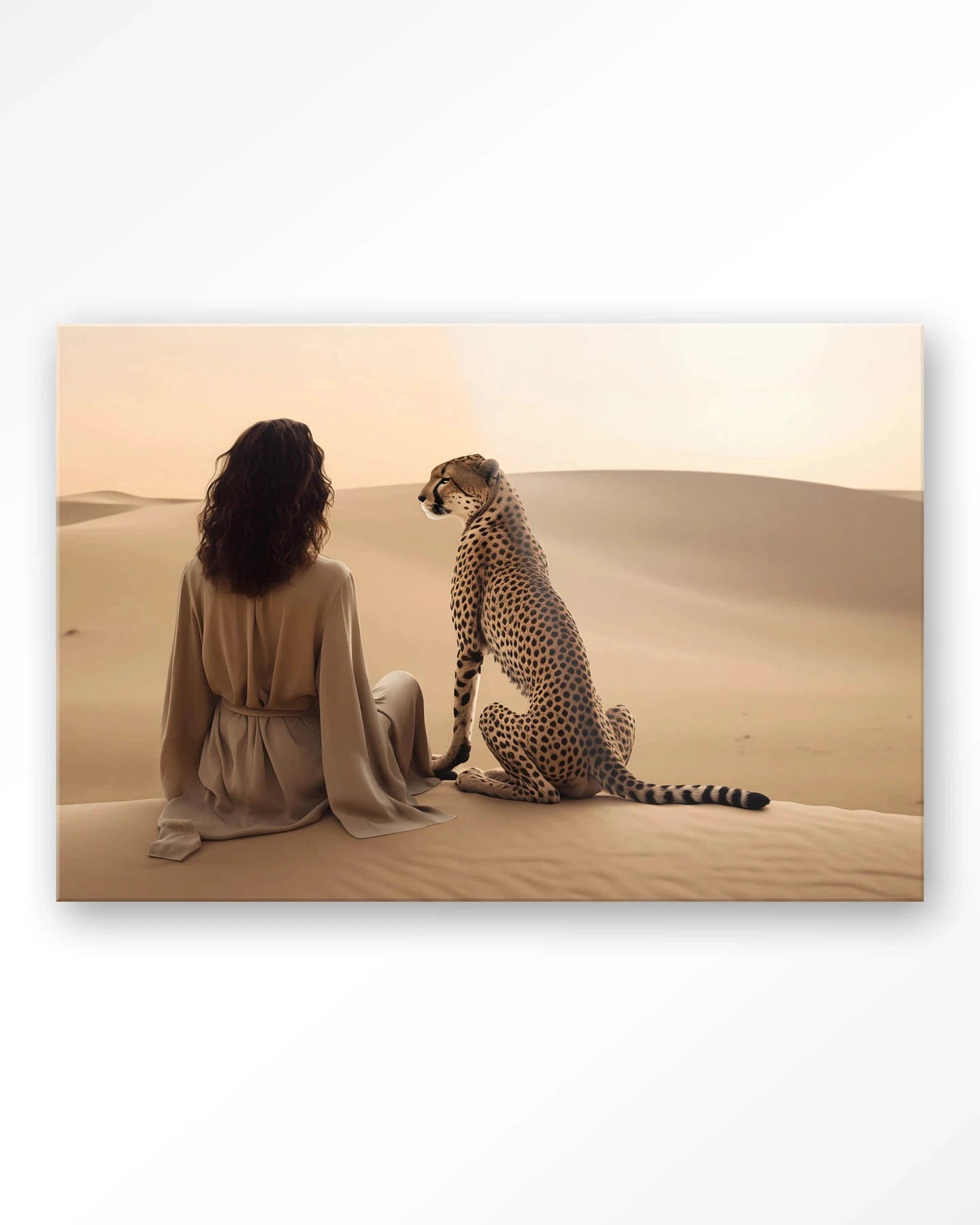 Desert Gazing - Moderne Wanddecoratie | Artprint, Glass Art & Wandkleed by Urban Cotton