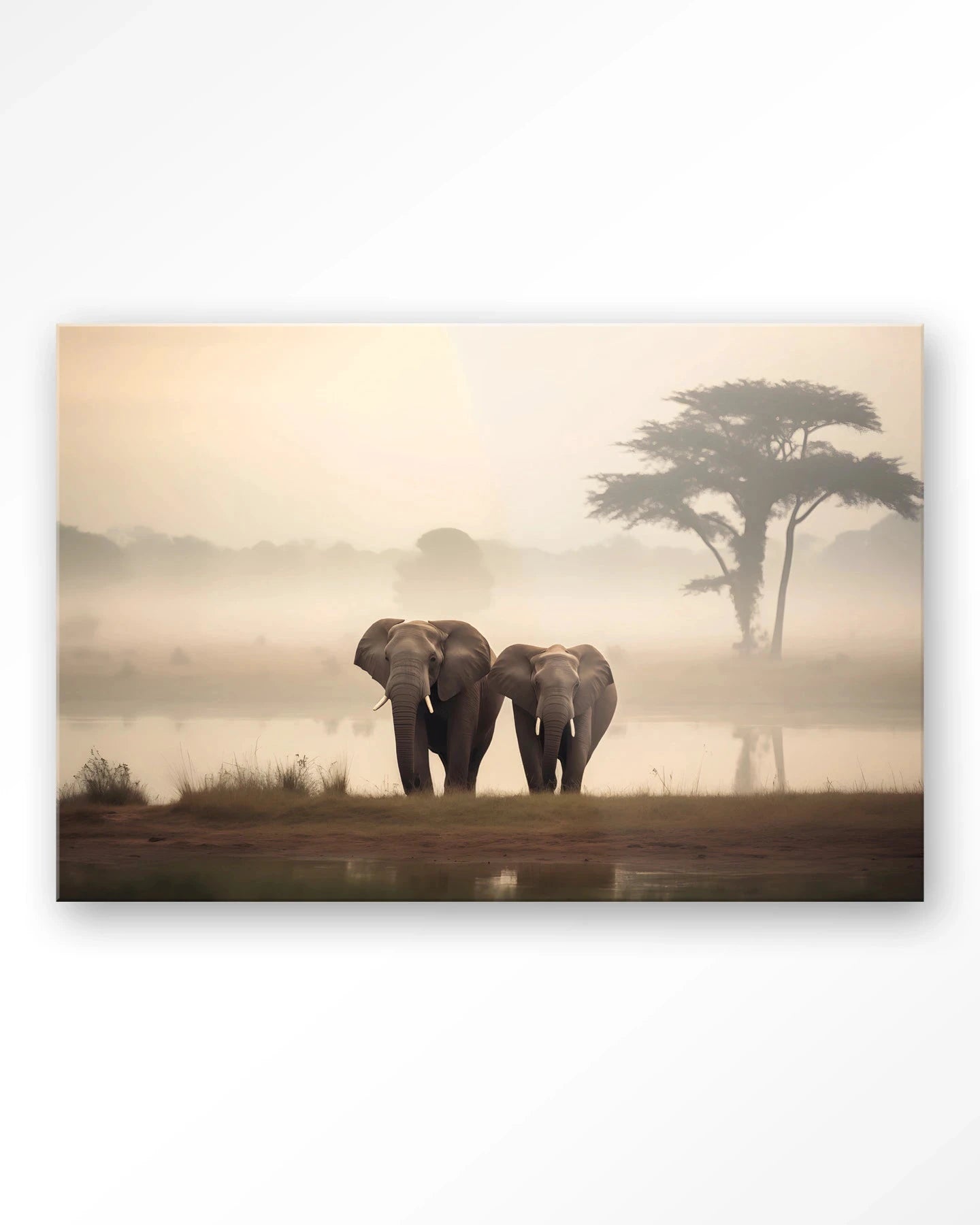 Elephant Mother - Moderne Wanddecoratie | Artprint, Glass Art & Wandkleed by Urban Cotton