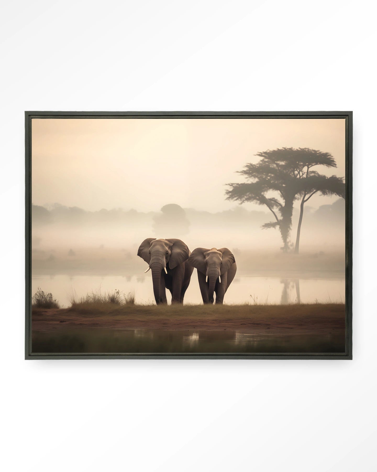 Elephant Mother - Moderne Wanddecoratie | Artprint, Glass Art & Wandkleed by Urban Cotton
