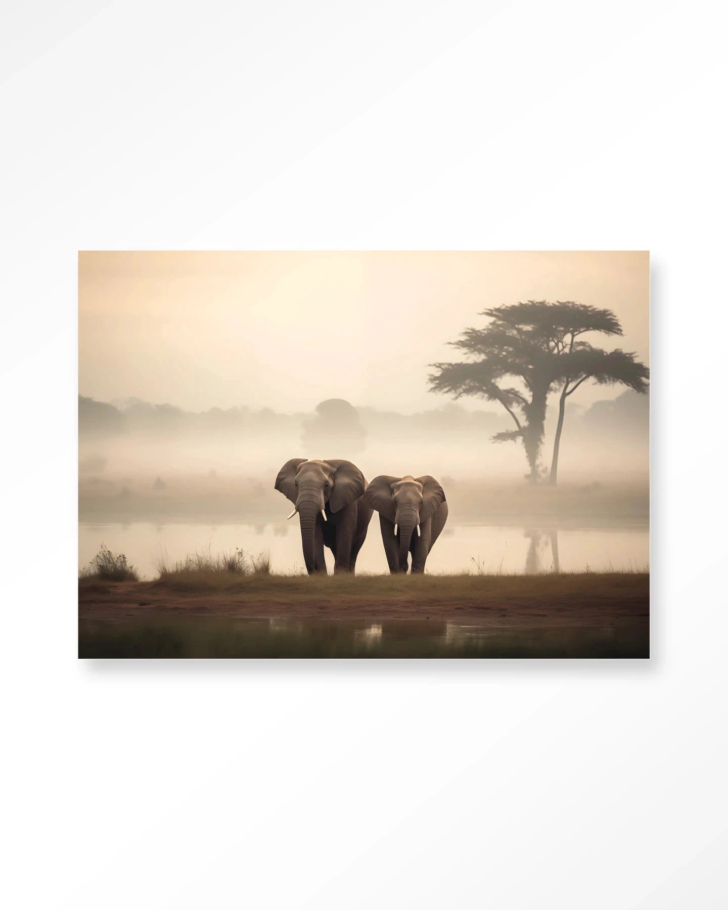 Elephant Mother - Moderne Wanddecoratie | Artprint, Glass Art & Wandkleed by Urban Cotton