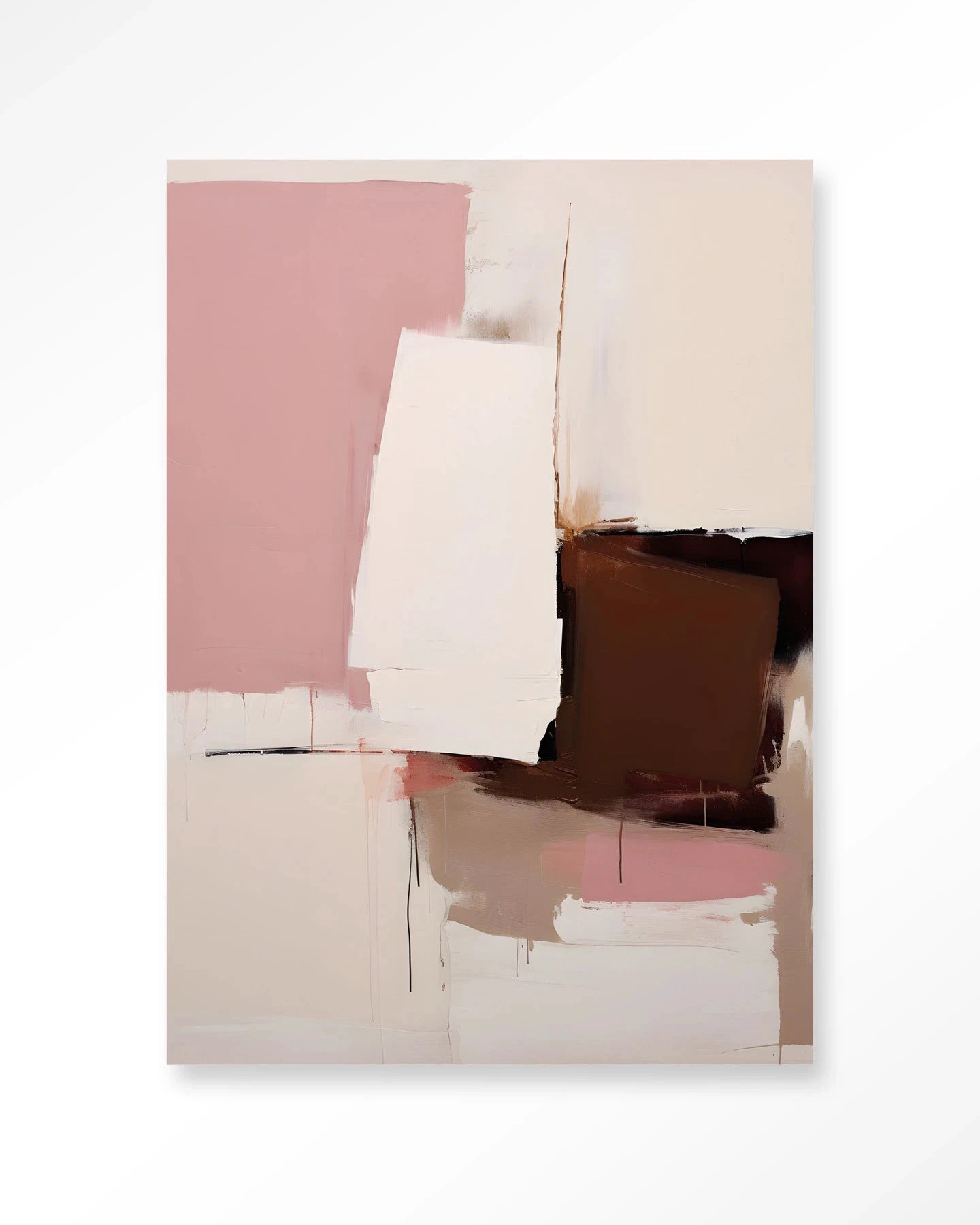 Pink Fields - Moderne Wanddecoratie | Artprint, Glass Art & Wandkleed by Urban Cotton